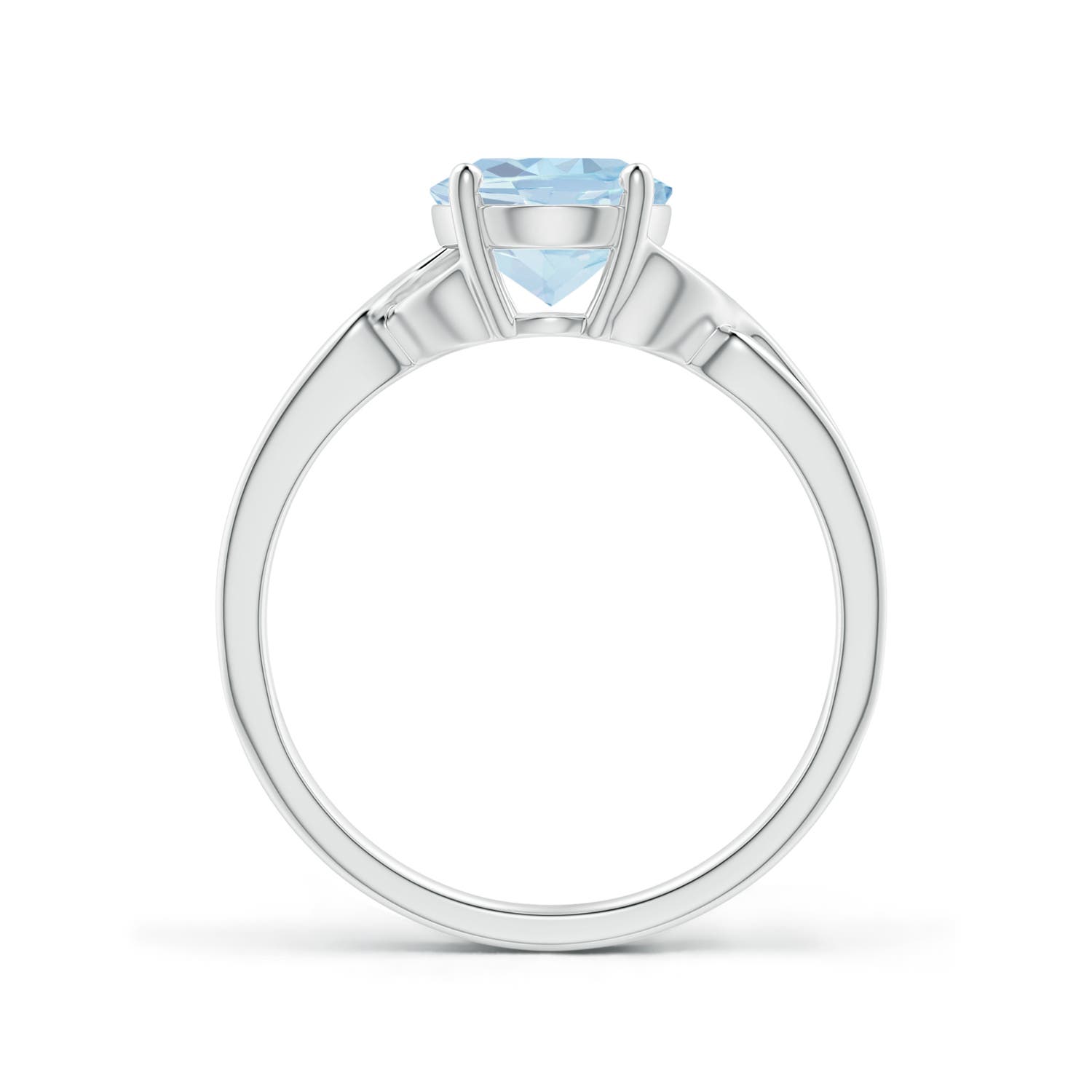 A - Aquamarine / 1.5 CT / 14 KT White Gold