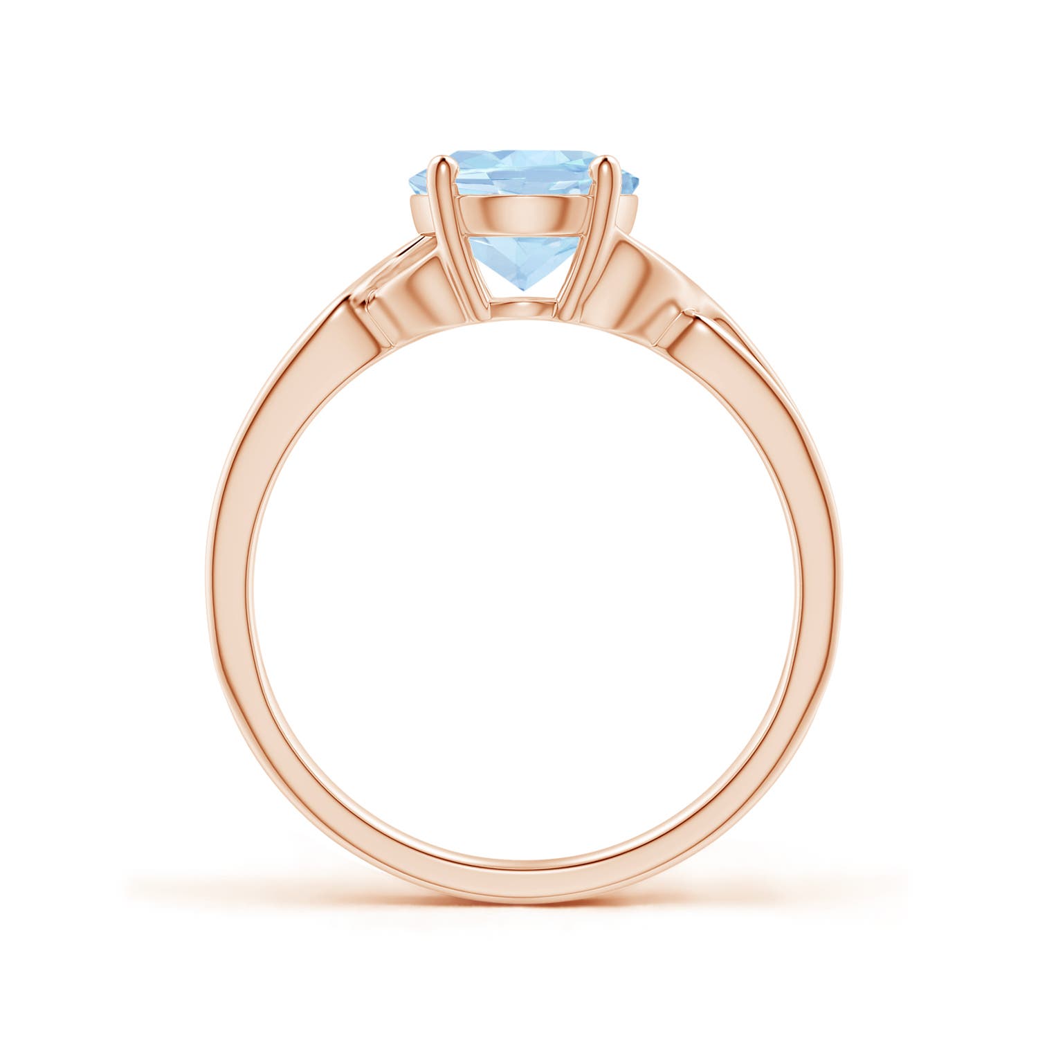 AA - Aquamarine / 1.5 CT / 14 KT Rose Gold