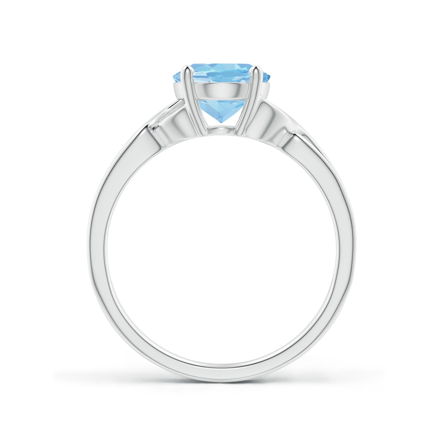 AAAA - Aquamarine / 1.5 CT / 14 KT White Gold