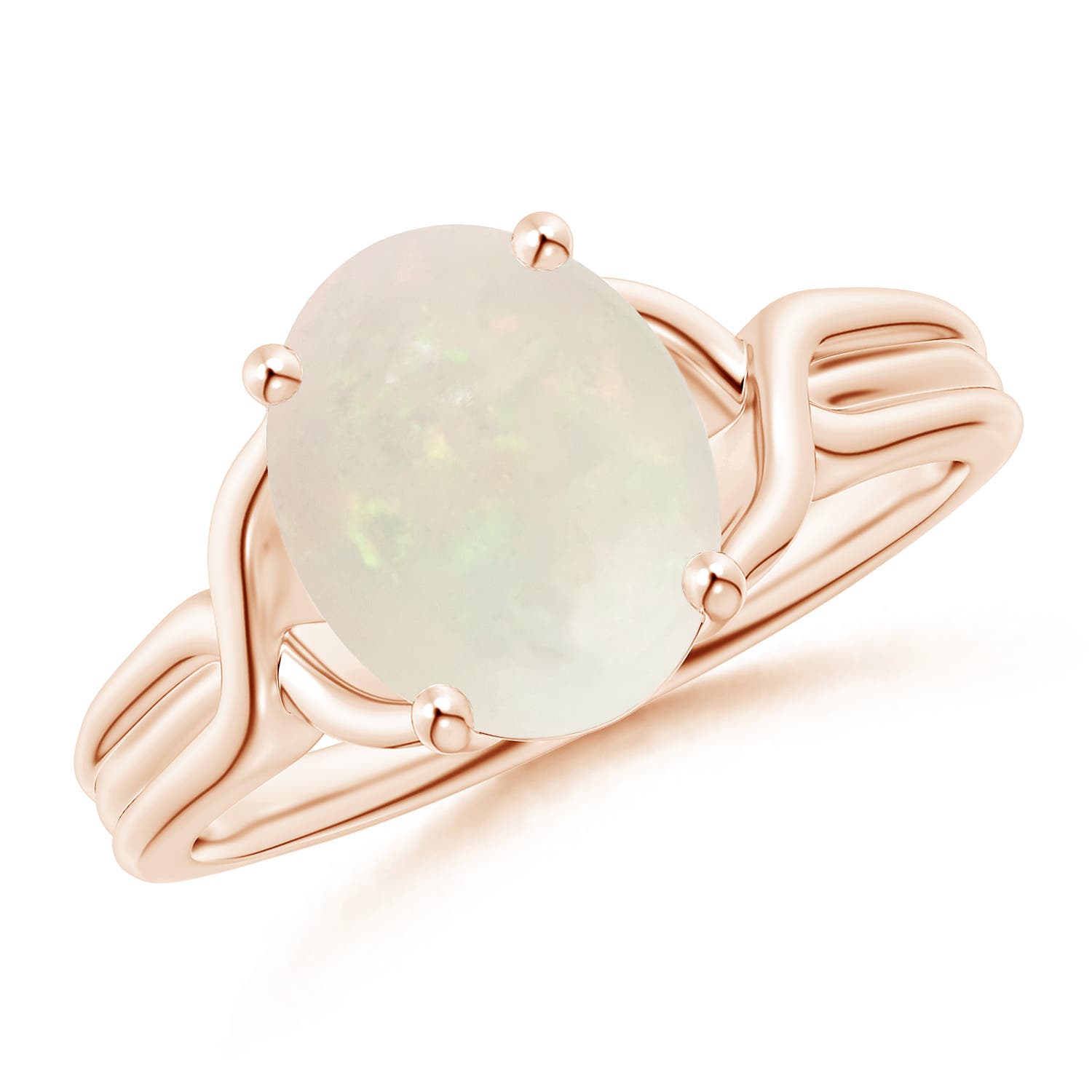 A - Opal / 1.45 CT / 14 KT Rose Gold