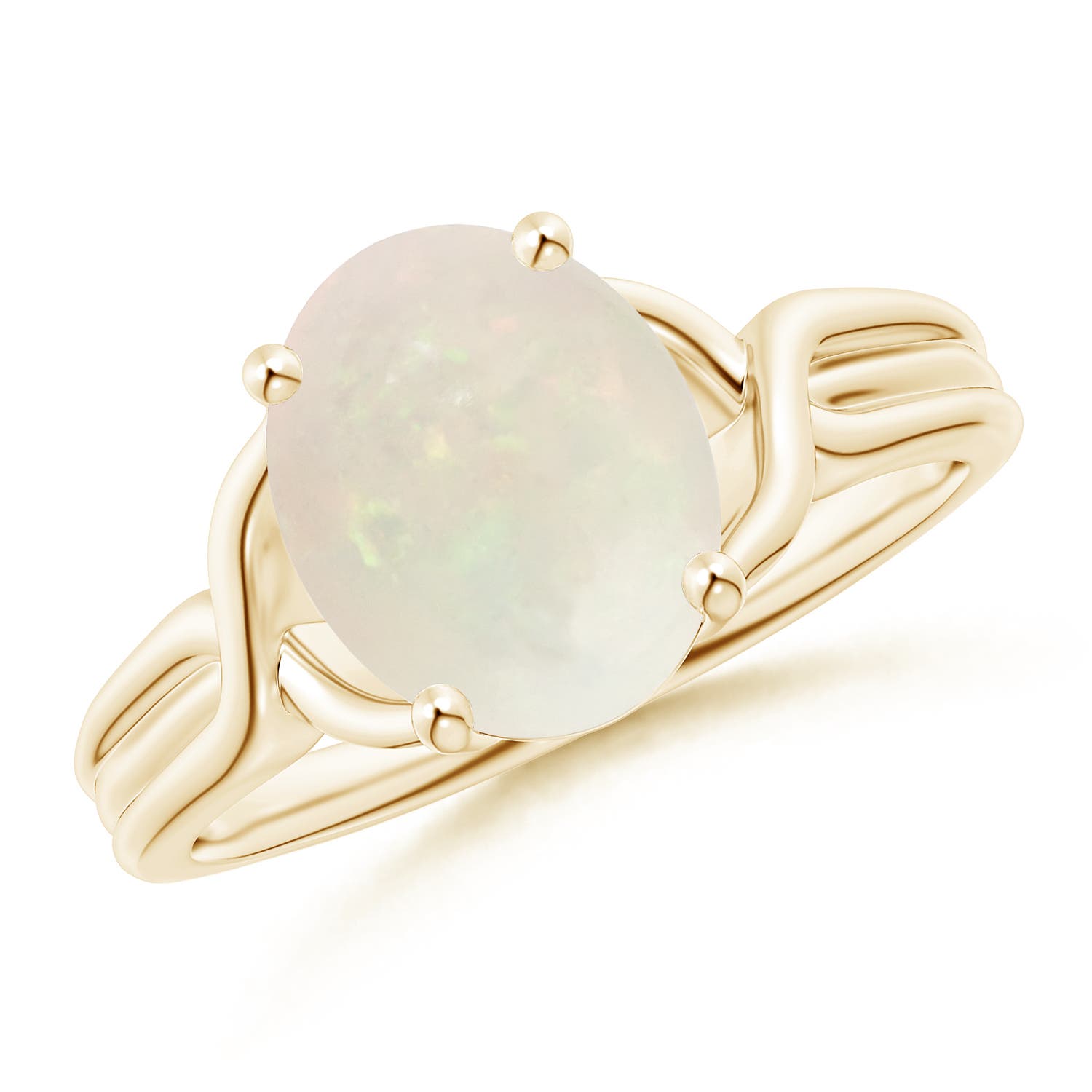 A - Opal / 1.45 CT / 14 KT Yellow Gold