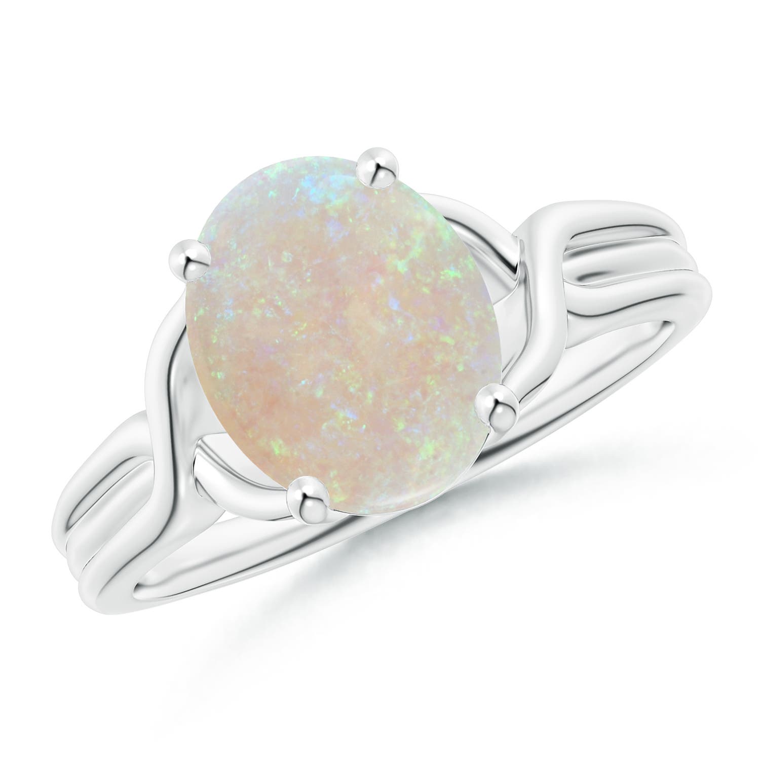 AA - Opal / 1.45 CT / 14 KT White Gold