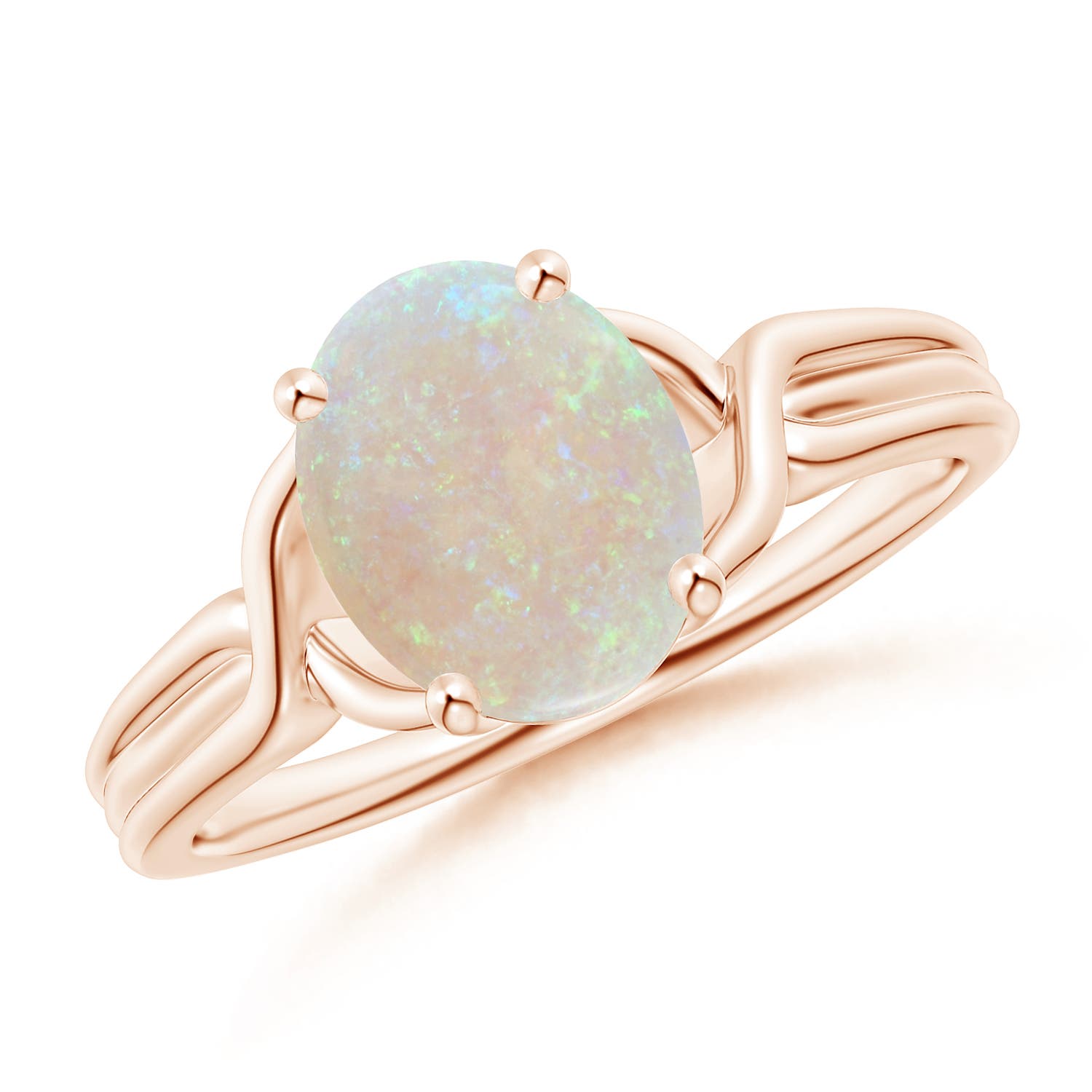 AA - Opal / 1.1 CT / 14 KT Rose Gold