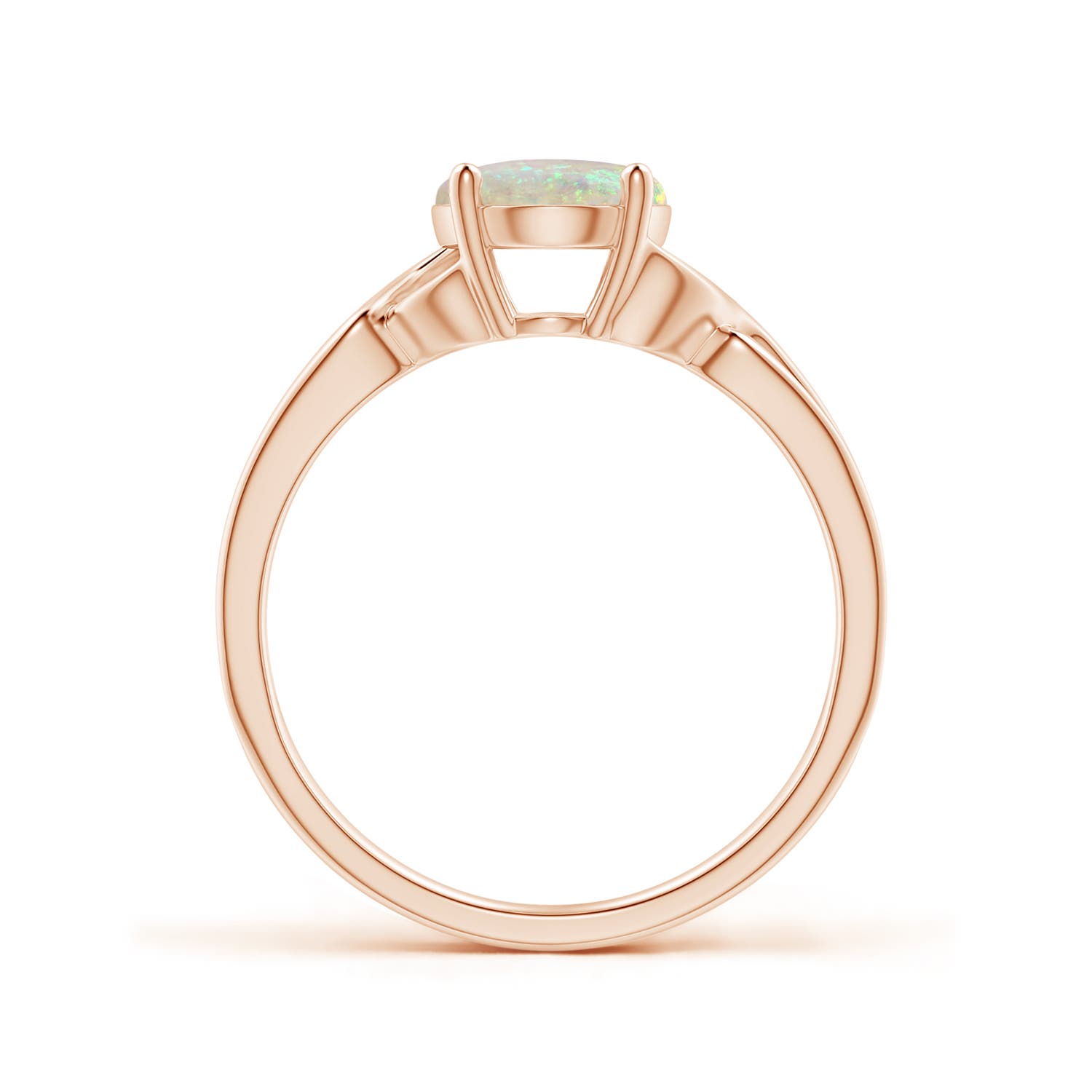 AAA - Opal / 1.1 CT / 14 KT Rose Gold