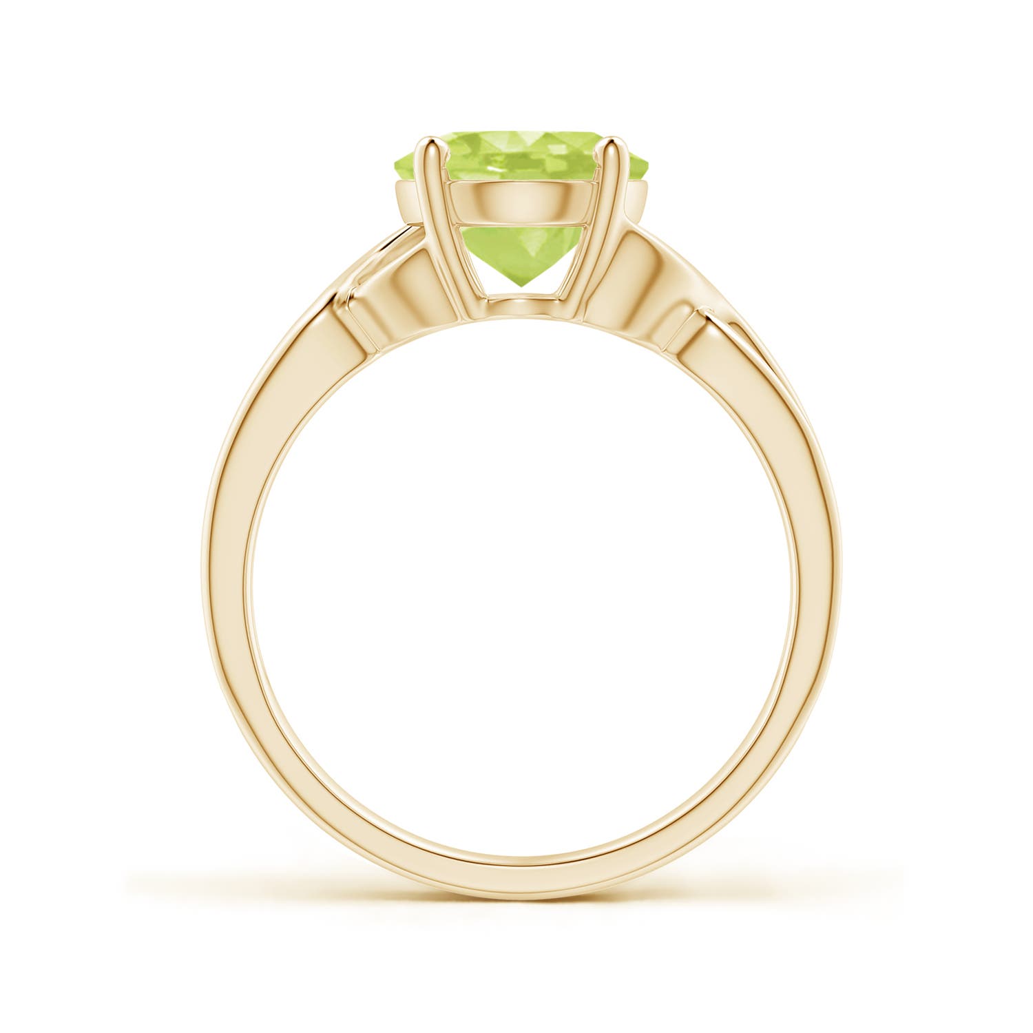 A - Peridot / 2.6 CT / 14 KT Yellow Gold