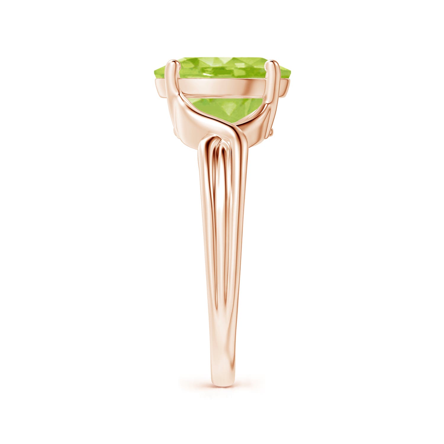 AA - Peridot / 2.6 CT / 14 KT Rose Gold