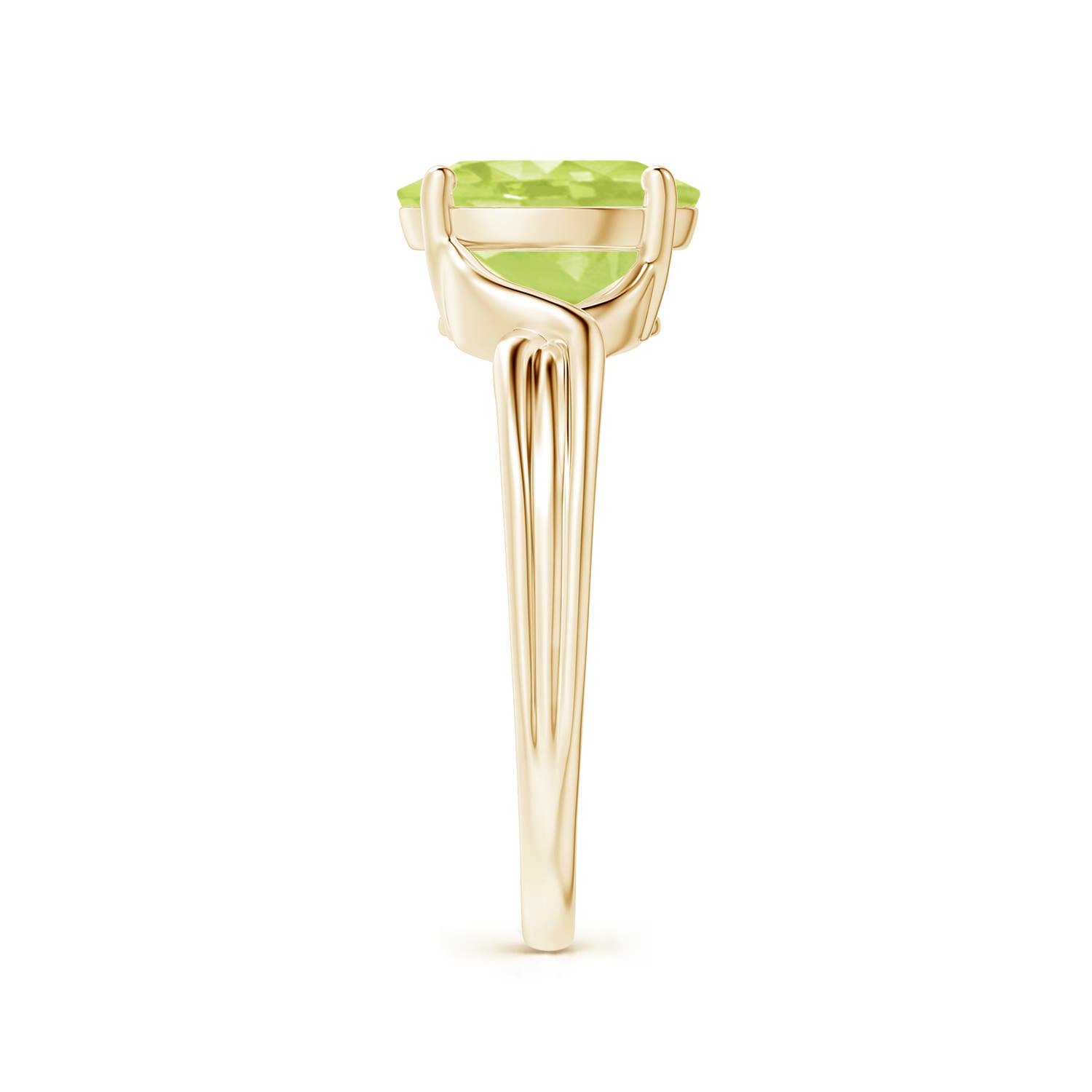 A - Peridot / 1.9 CT / 14 KT Yellow Gold