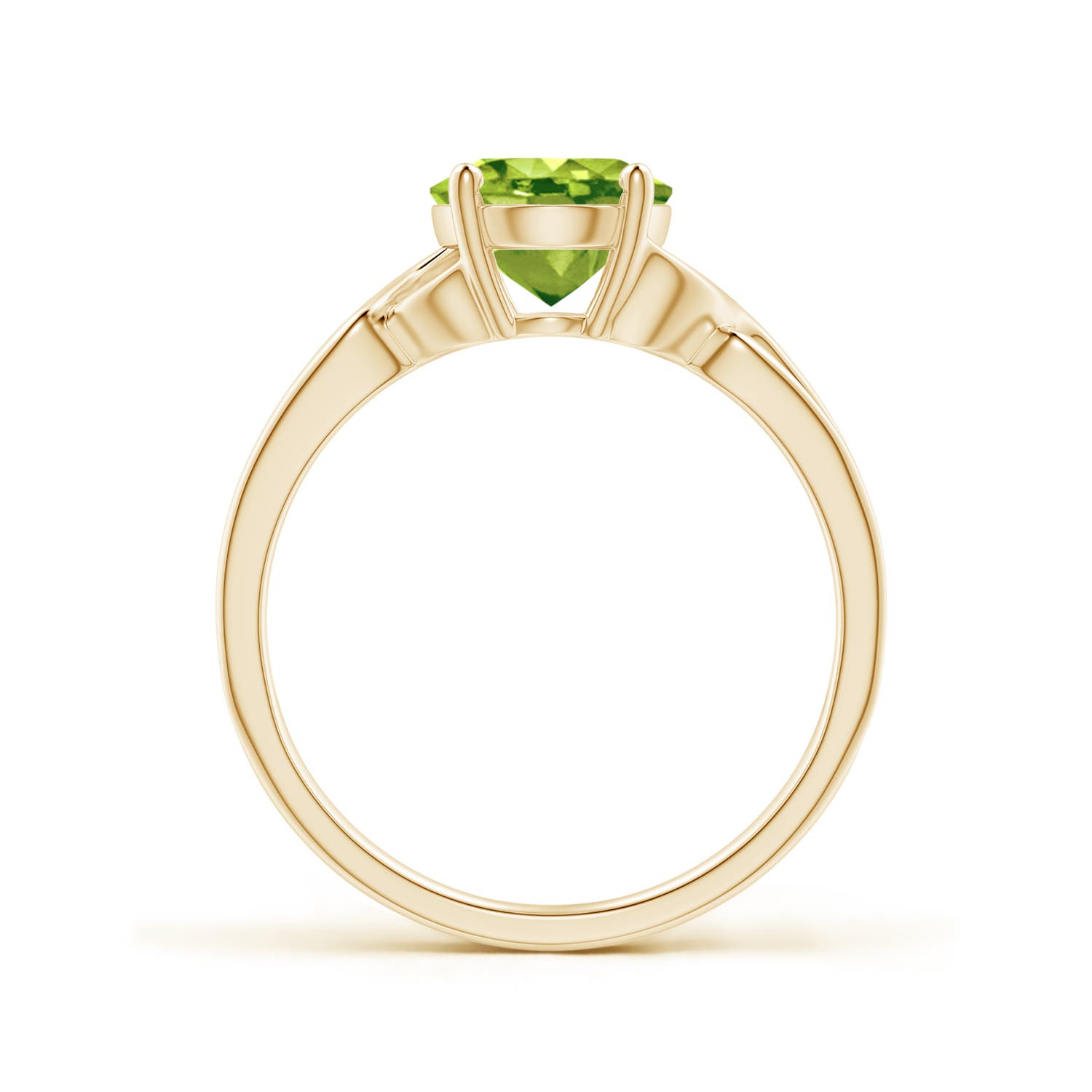 AAA - Peridot / 1.9 CT / 14 KT Yellow Gold