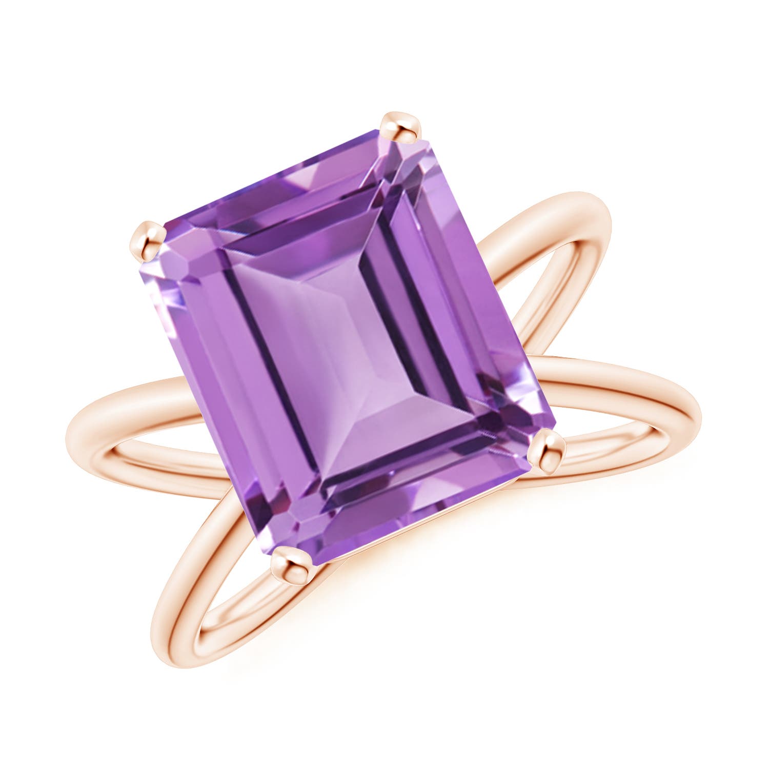 A - Amethyst / 5.3 CT / 14 KT Rose Gold