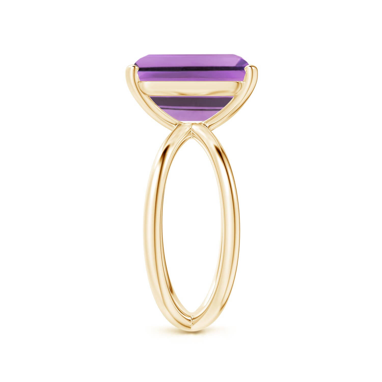 A - Amethyst / 5.3 CT / 14 KT Yellow Gold