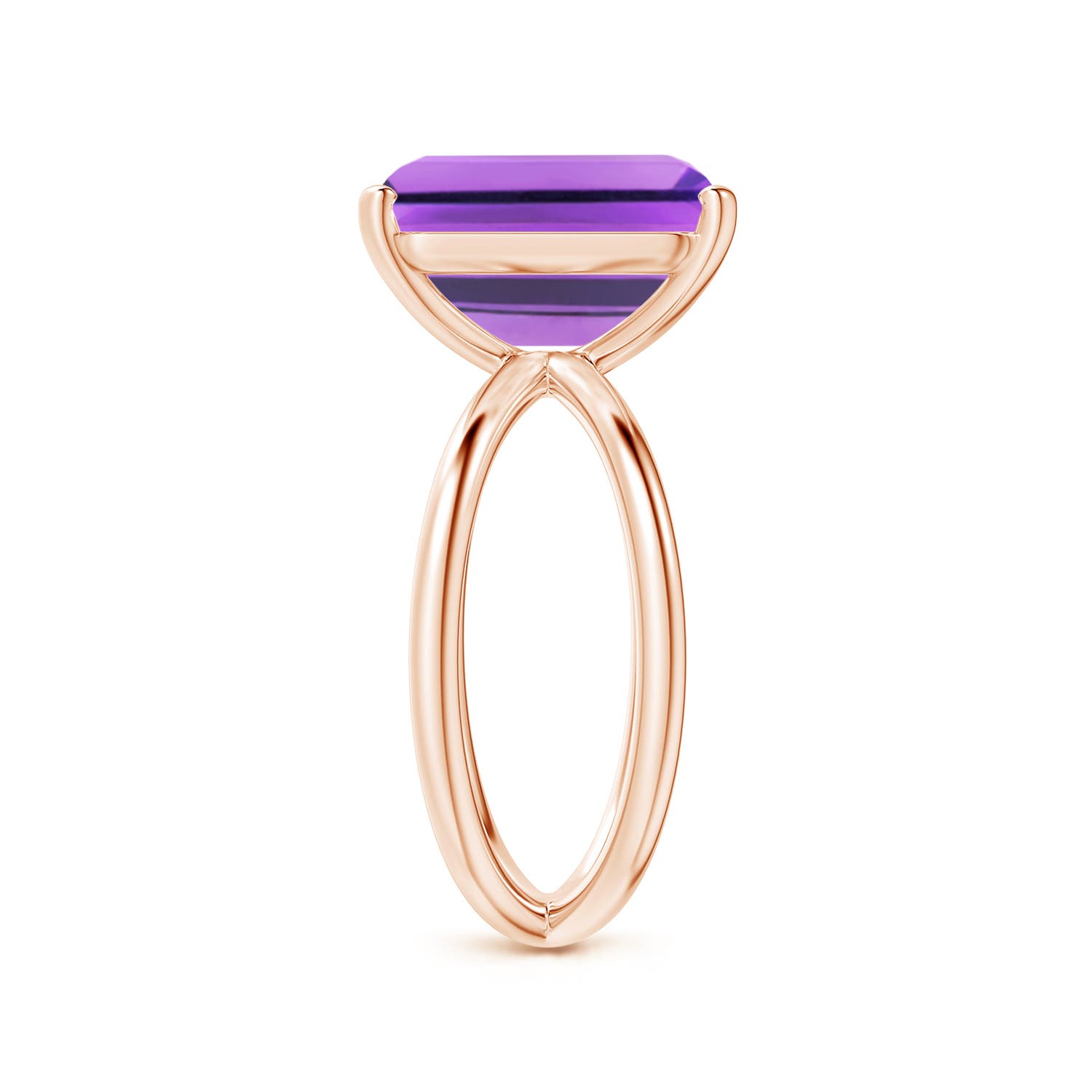 AA - Amethyst / 5.3 CT / 14 KT Rose Gold