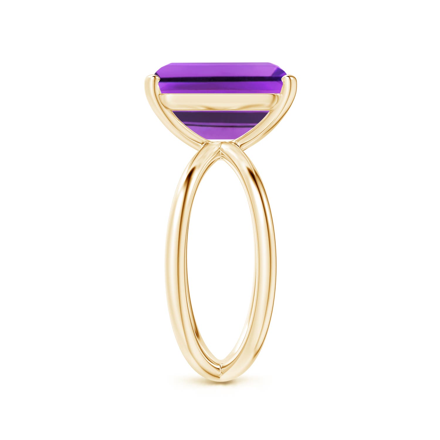 AAA - Amethyst / 5.3 CT / 14 KT Yellow Gold