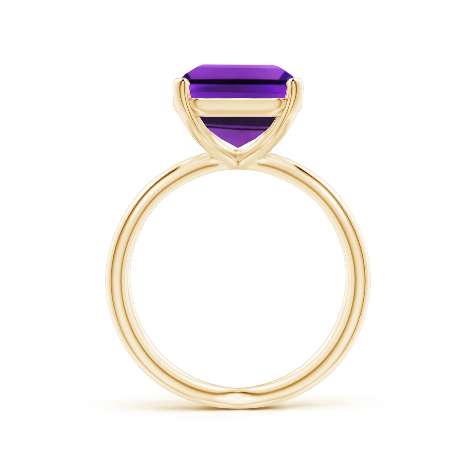 AAAA - Amethyst / 5.3 CT / 14 KT Yellow Gold