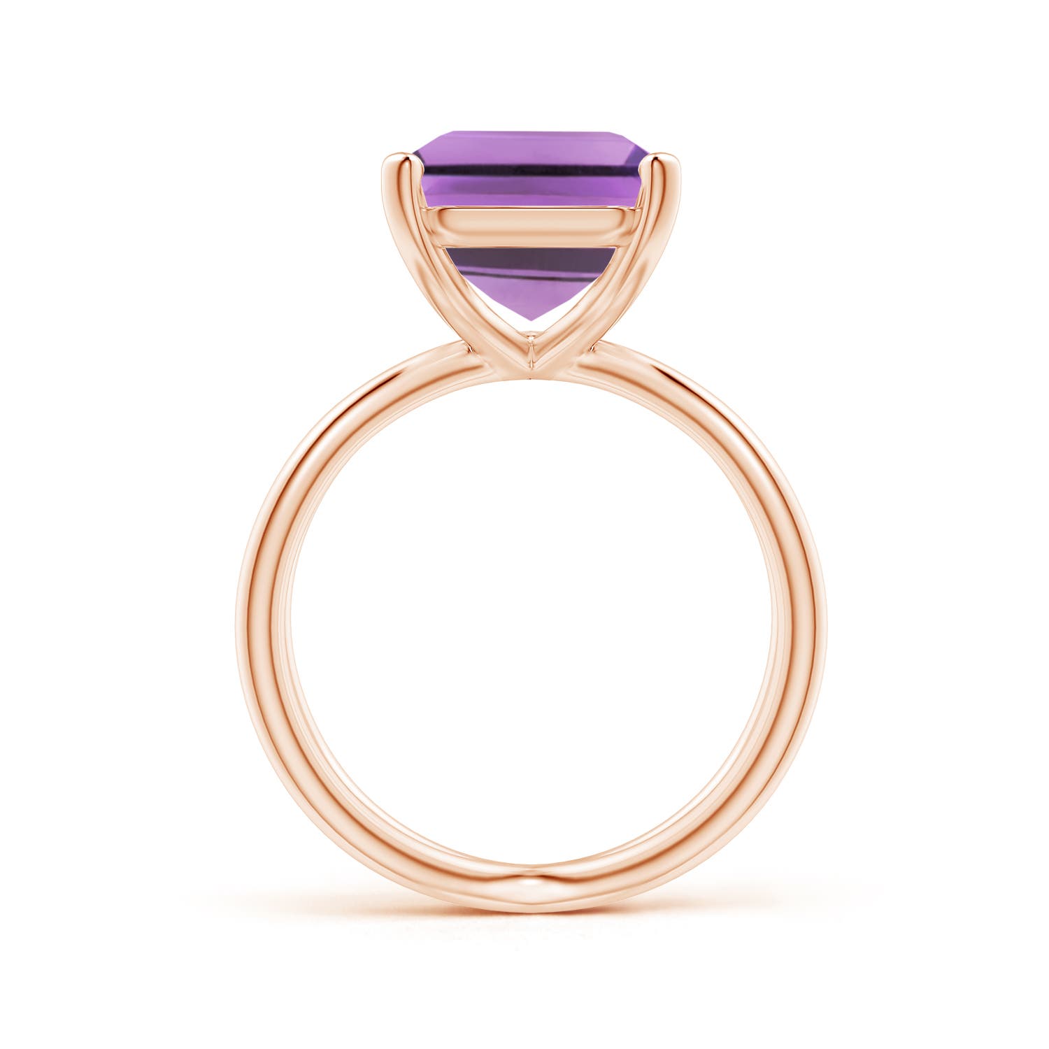 A - Amethyst / 6.5 CT / 14 KT Rose Gold