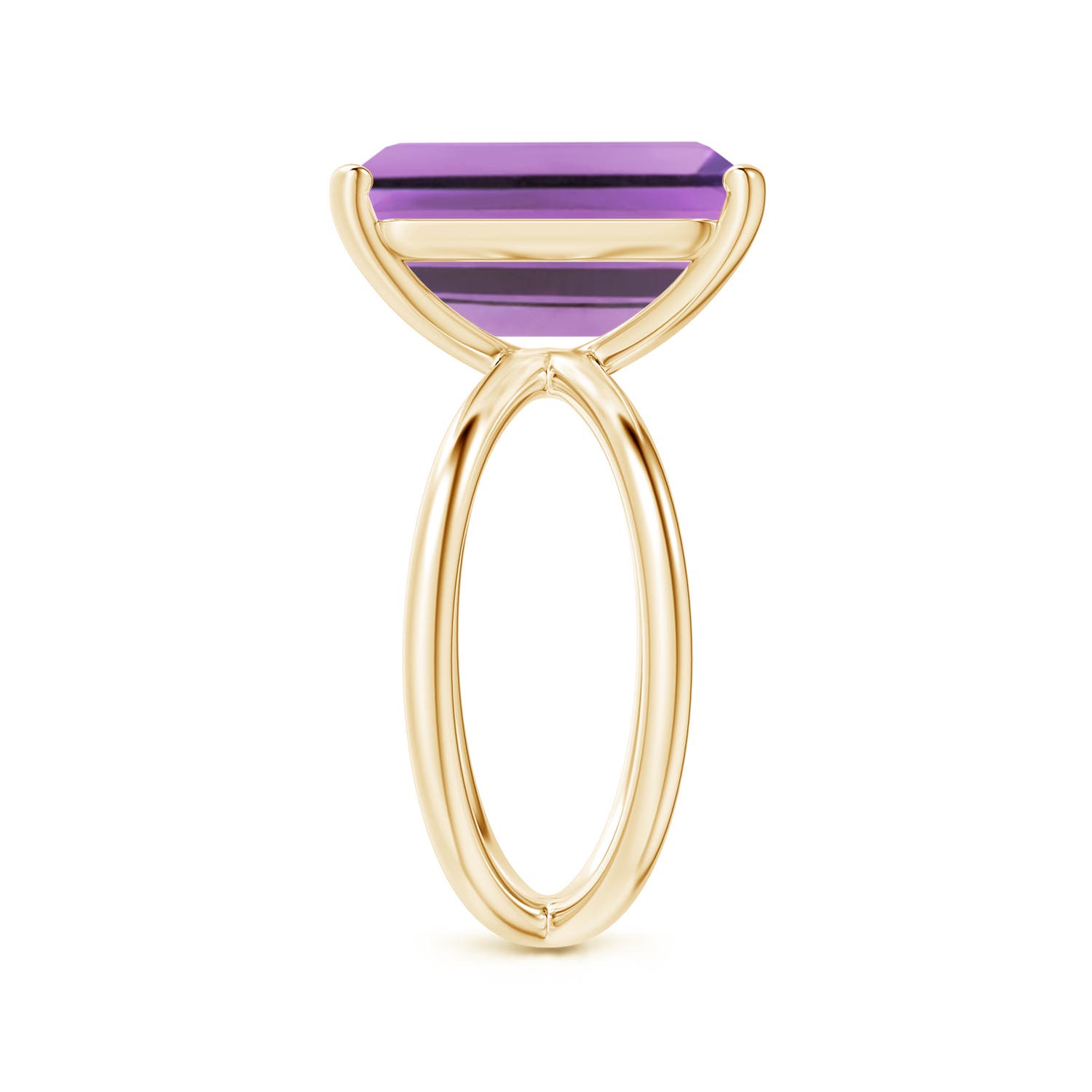 A - Amethyst / 6.5 CT / 14 KT Yellow Gold