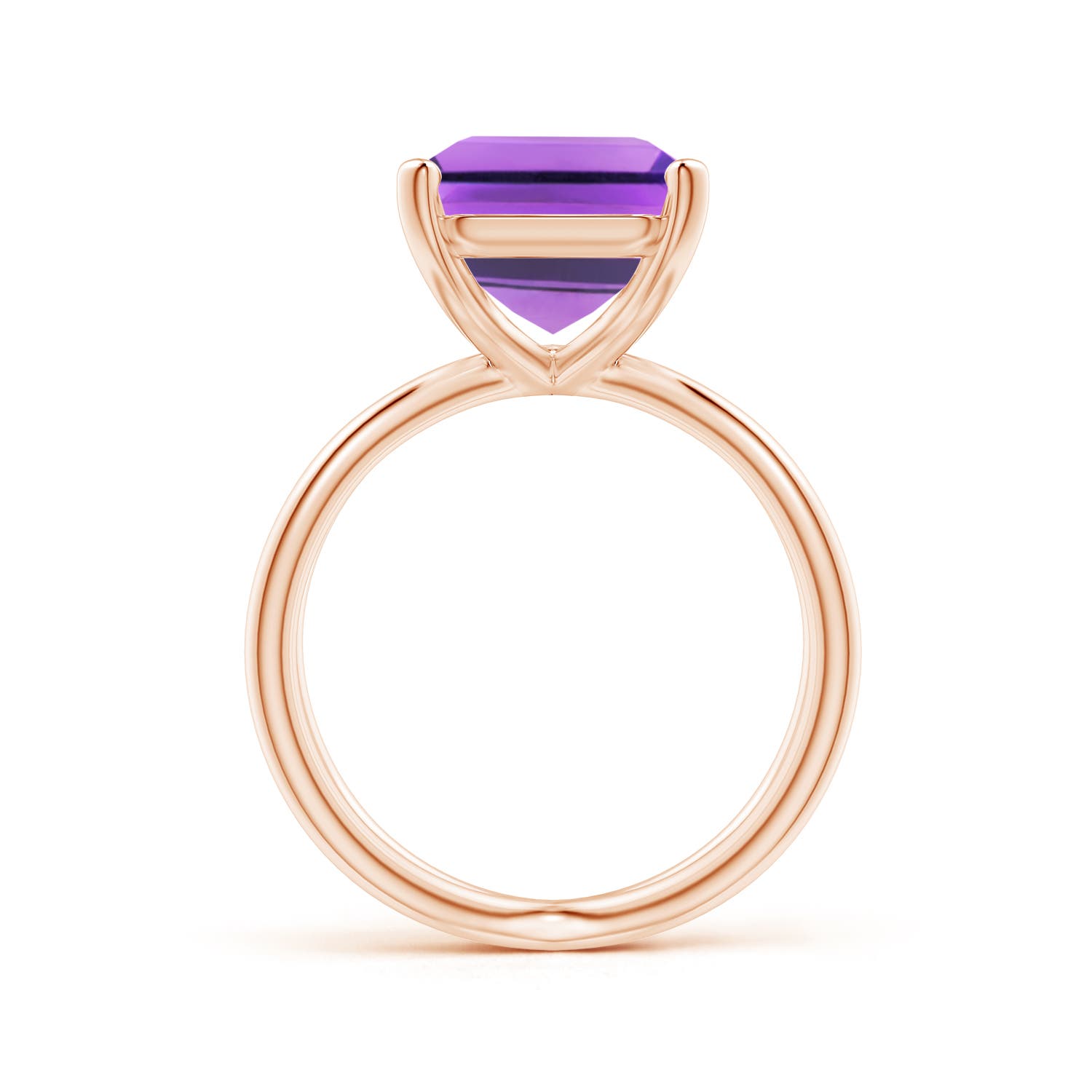 AA - Amethyst / 6.5 CT / 14 KT Rose Gold