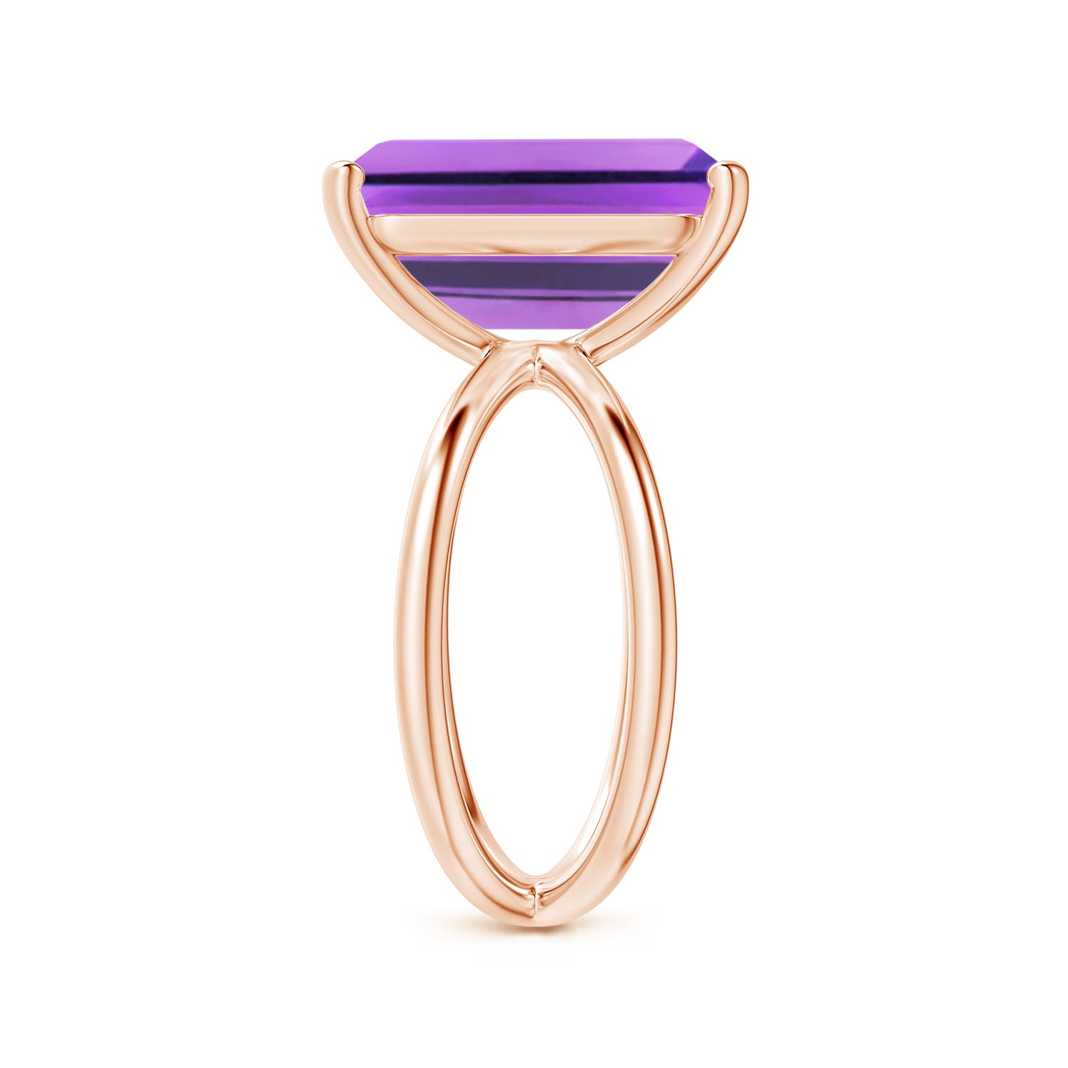 AA - Amethyst / 6.5 CT / 14 KT Rose Gold