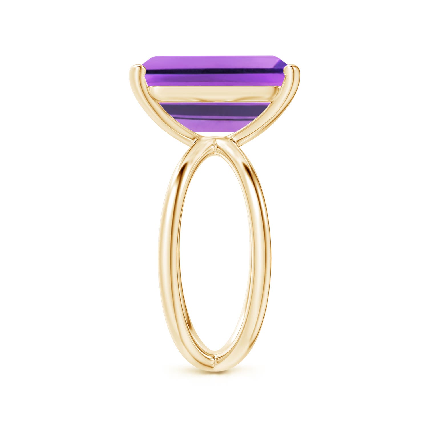 AA - Amethyst / 6.5 CT / 14 KT Yellow Gold