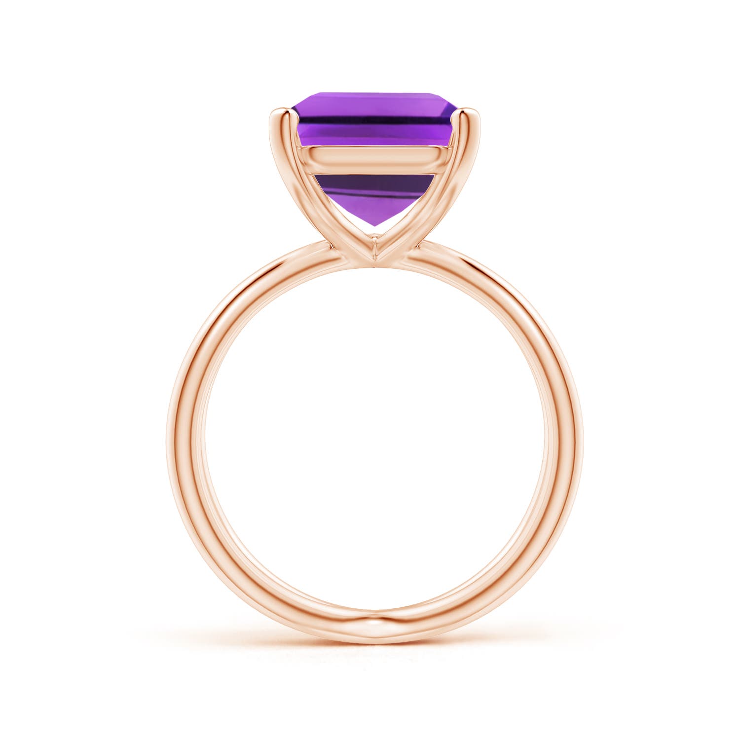 AAA - Amethyst / 6.5 CT / 14 KT Rose Gold