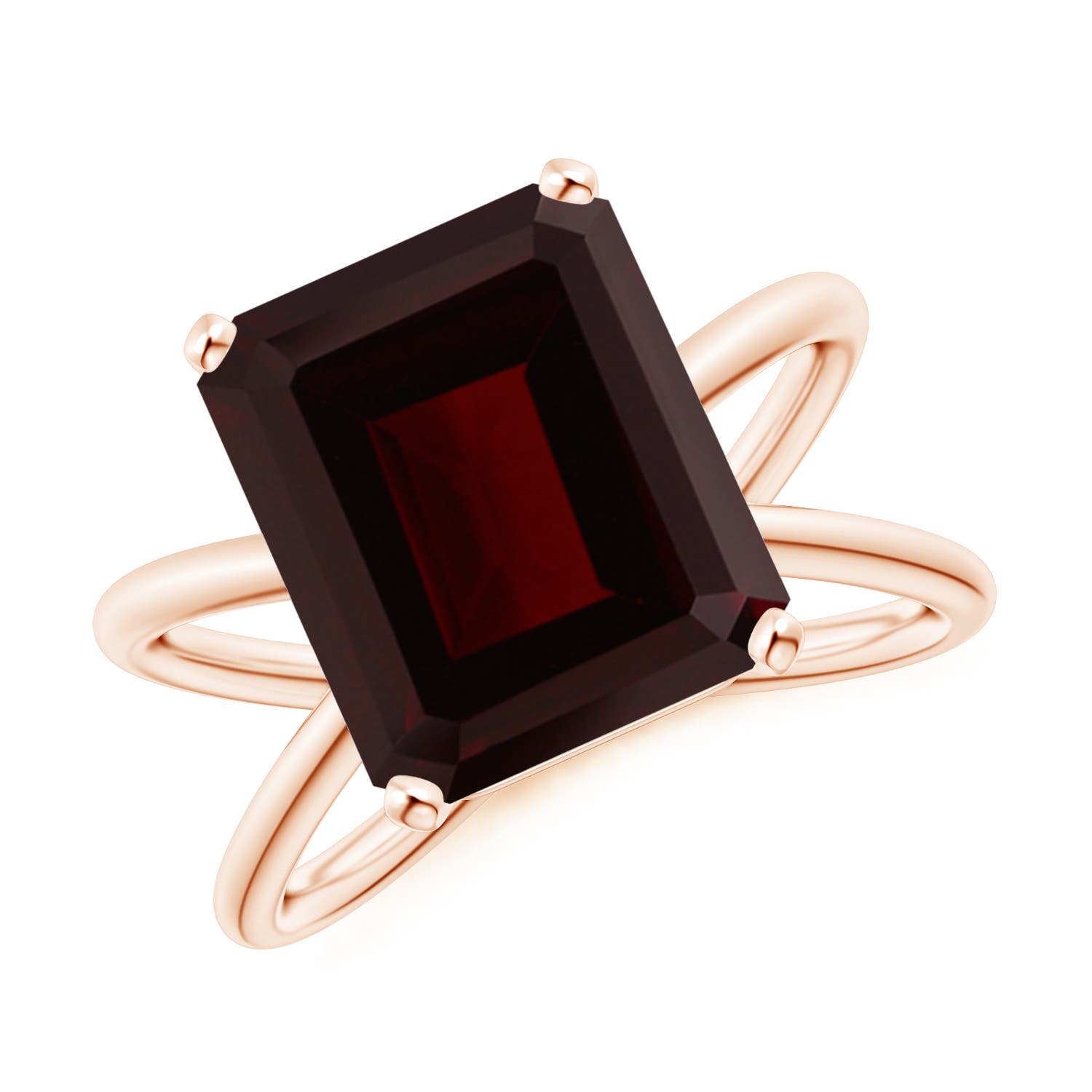 A - Garnet / 7.45 CT / 14 KT Rose Gold