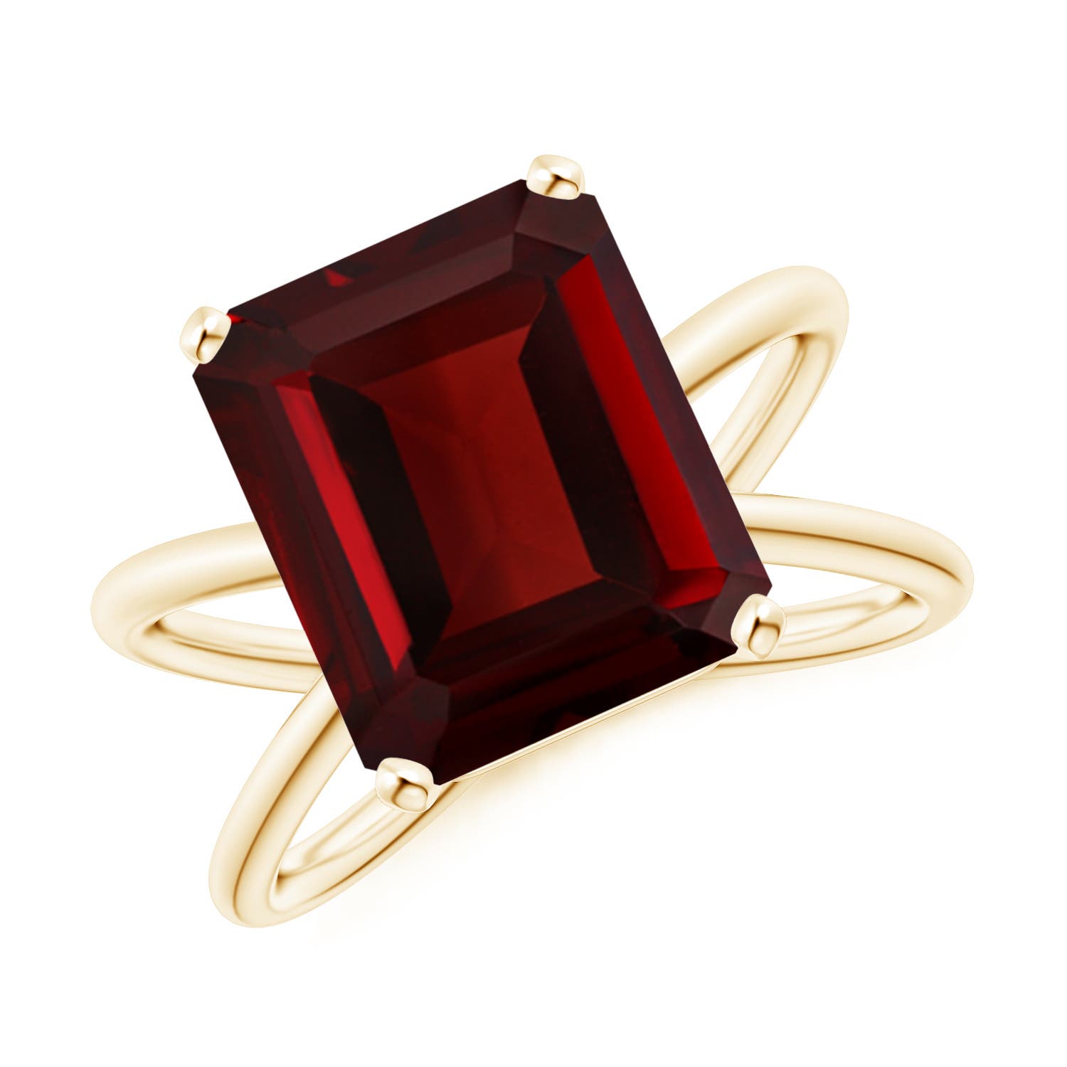 AAA - Garnet / 7.45 CT / 14 KT Yellow Gold