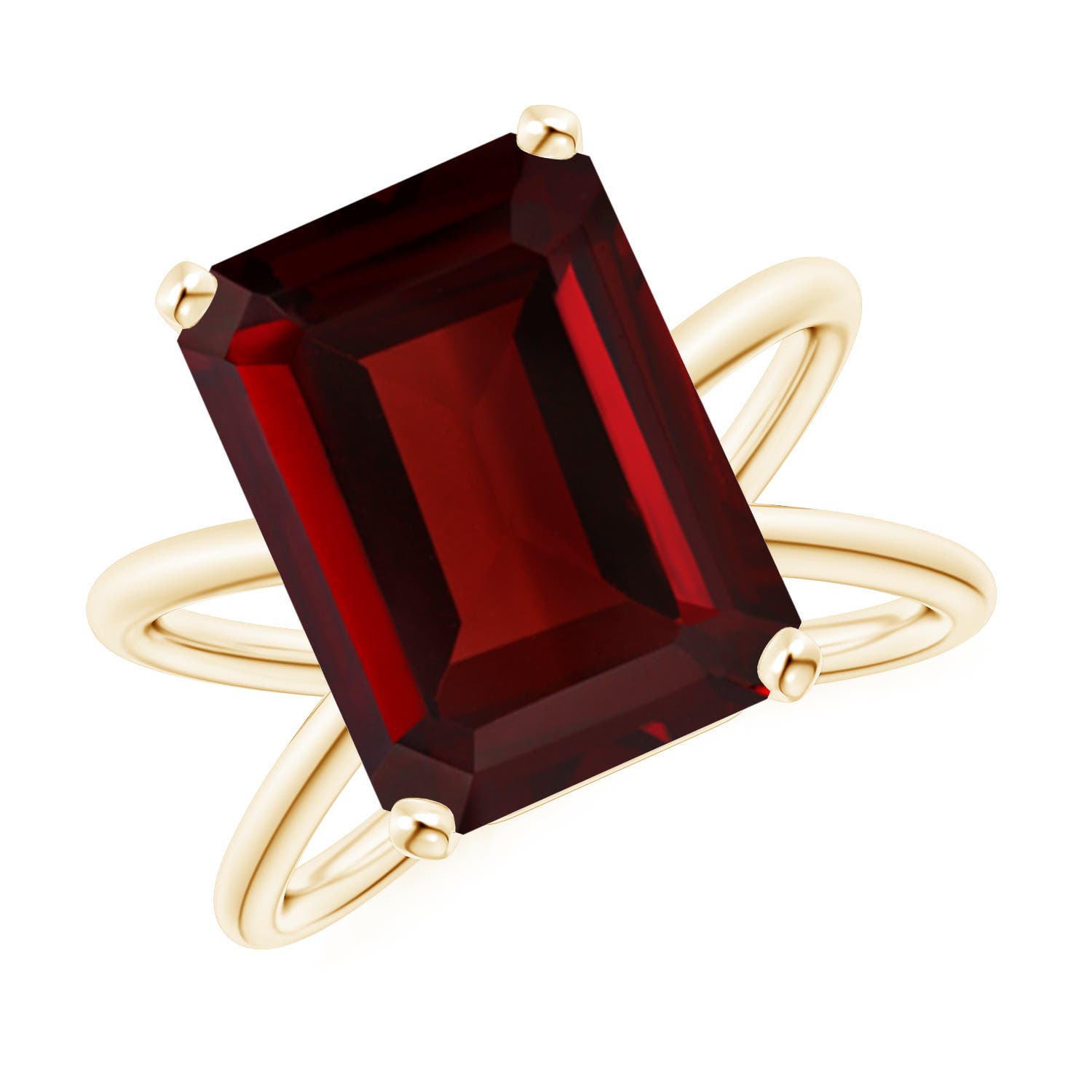 AAA - Garnet / 8.5 CT / 14 KT Yellow Gold