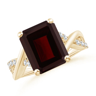 Emerald Cut A Garnet