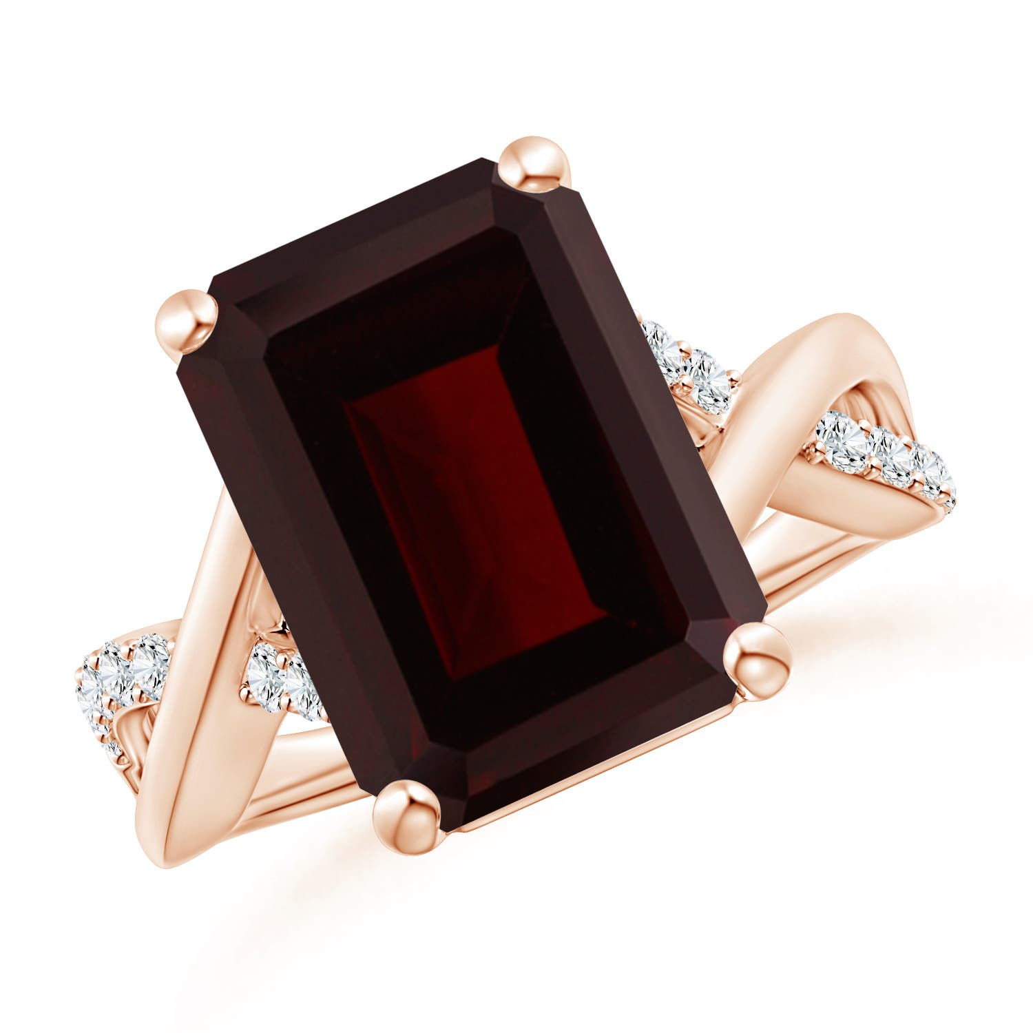 A - Garnet / 8.7 CT / 14 KT Rose Gold