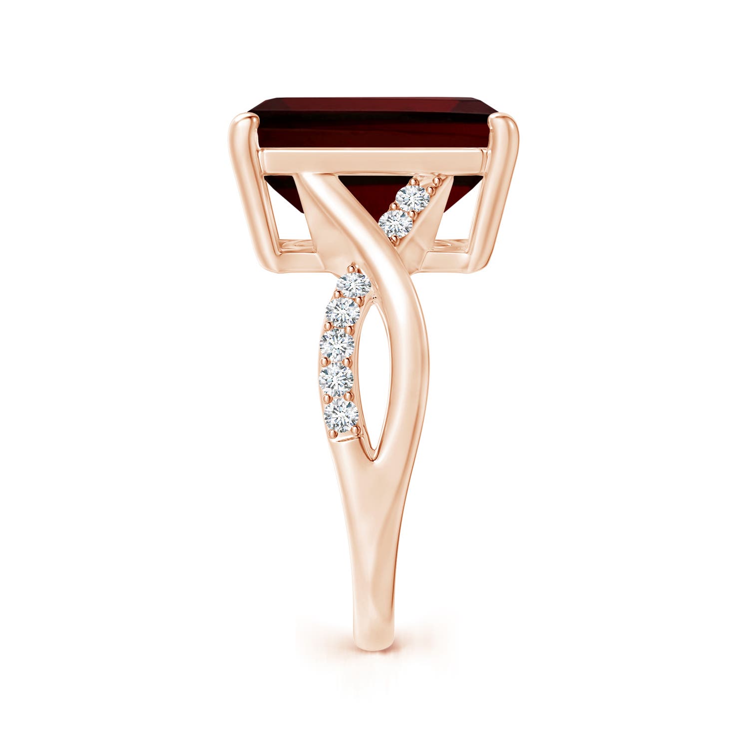 AA - Garnet / 8.7 CT / 14 KT Rose Gold