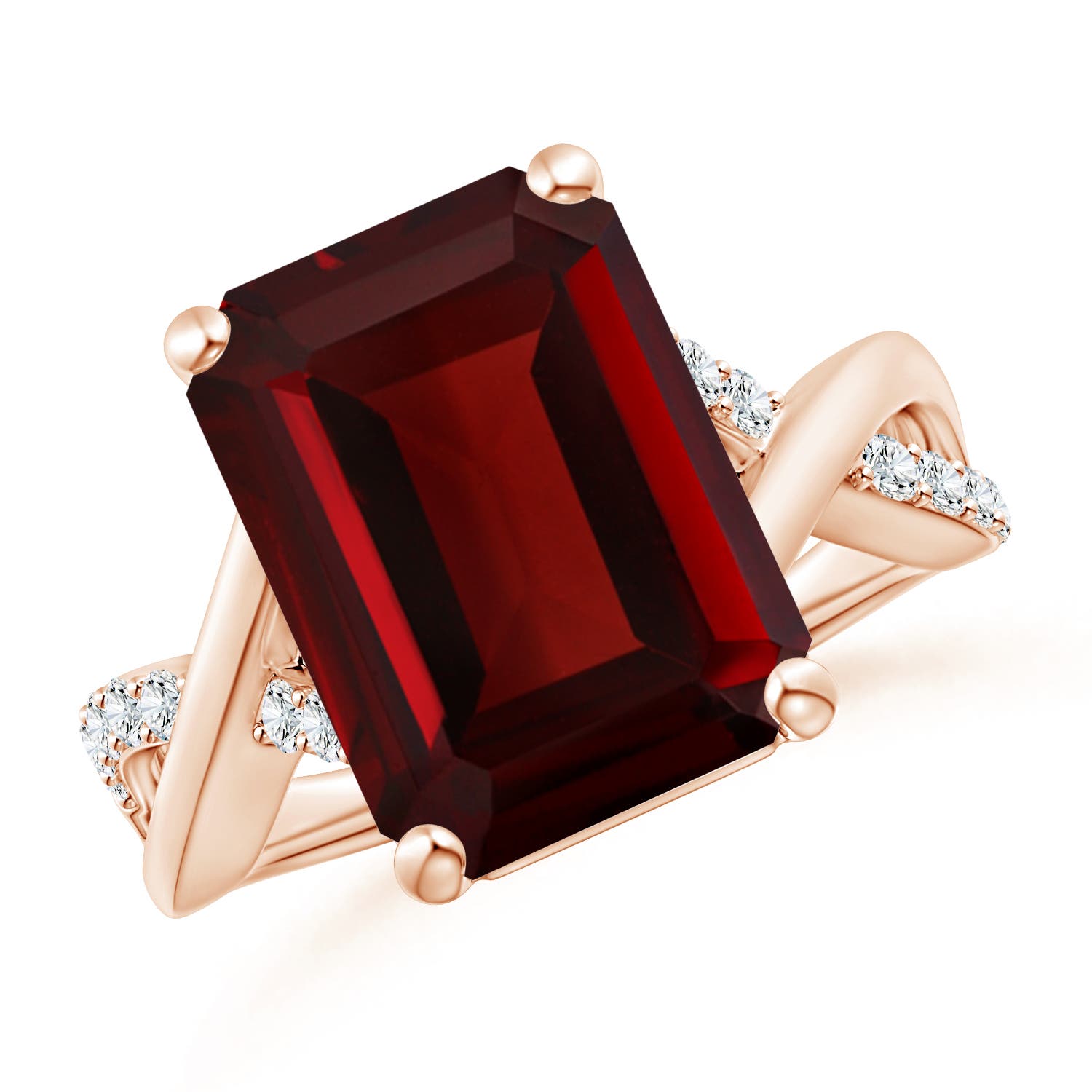 AAA - Garnet / 8.7 CT / 14 KT Rose Gold