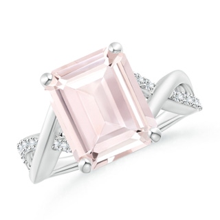 Emerald Cut A Morganite