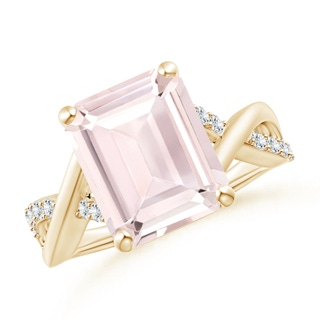 Emerald Cut A Morganite