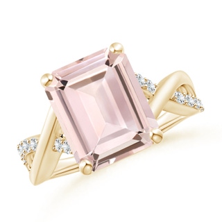 Emerald Cut AA Morganite