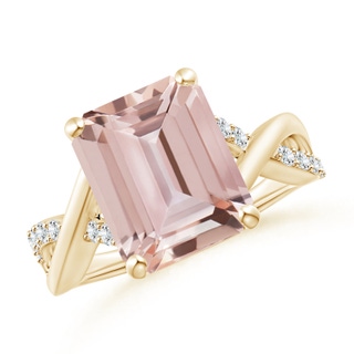 Emerald Cut AAA Morganite