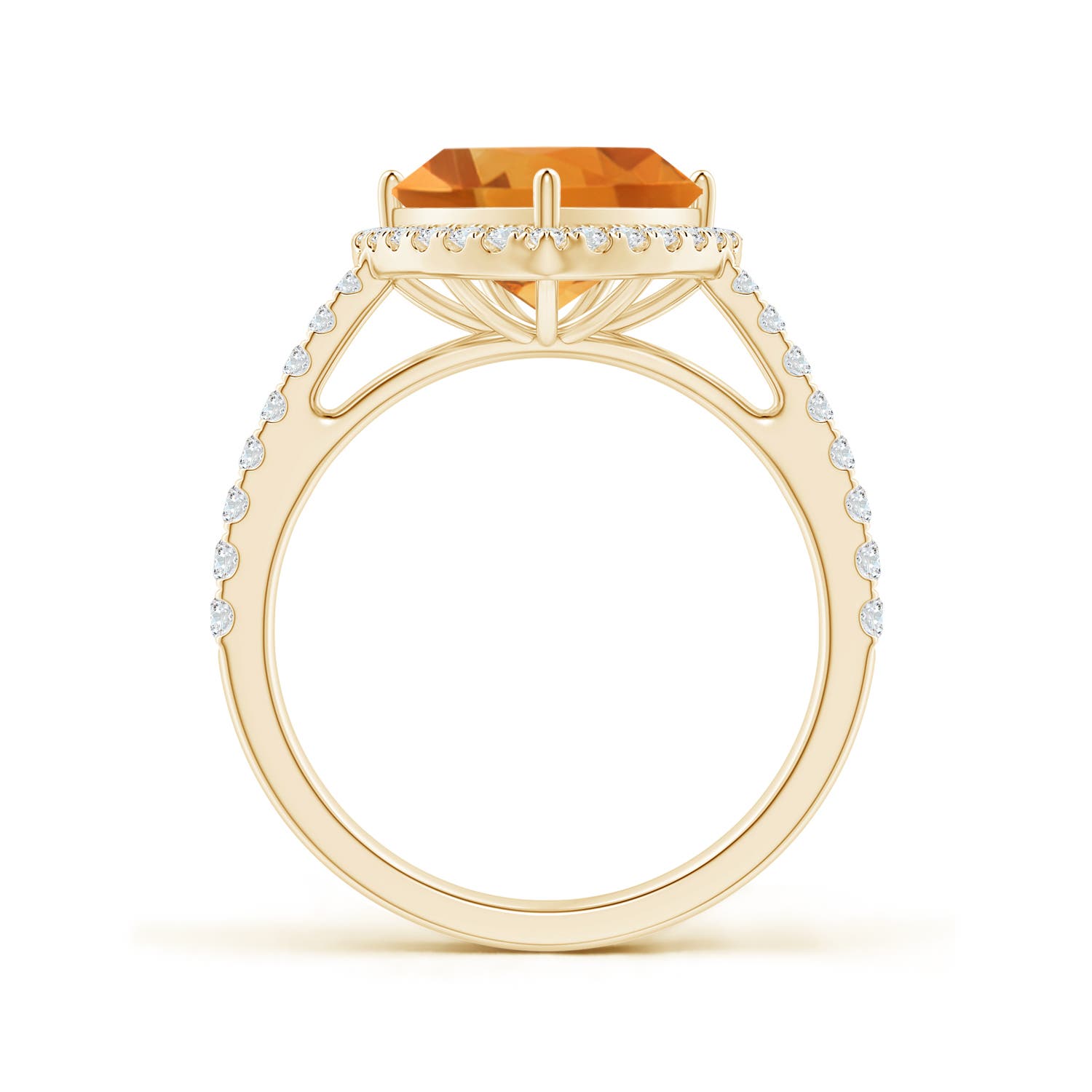 AA - Citrine / 3.08 CT / 14 KT Yellow Gold