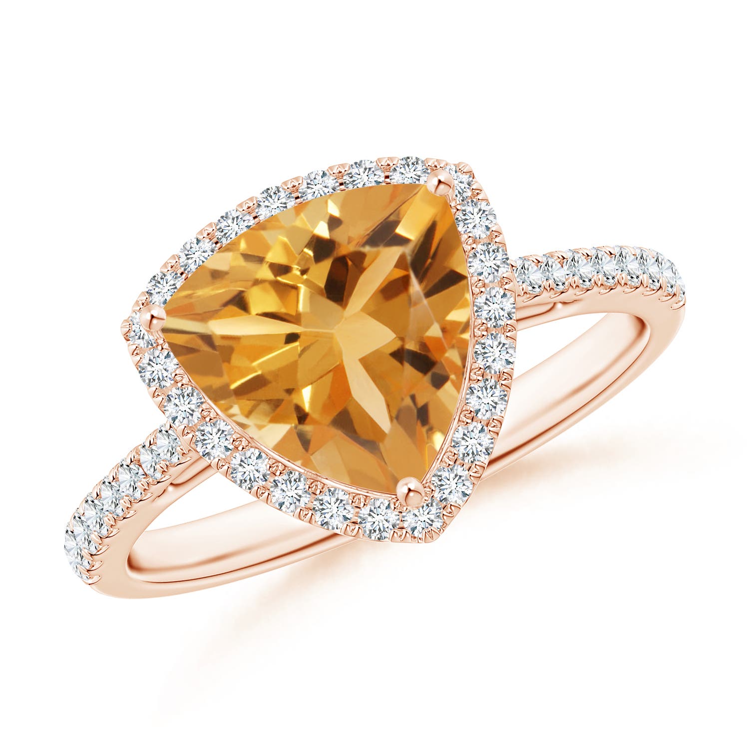 A - Citrine / 2.57 CT / 14 KT Rose Gold