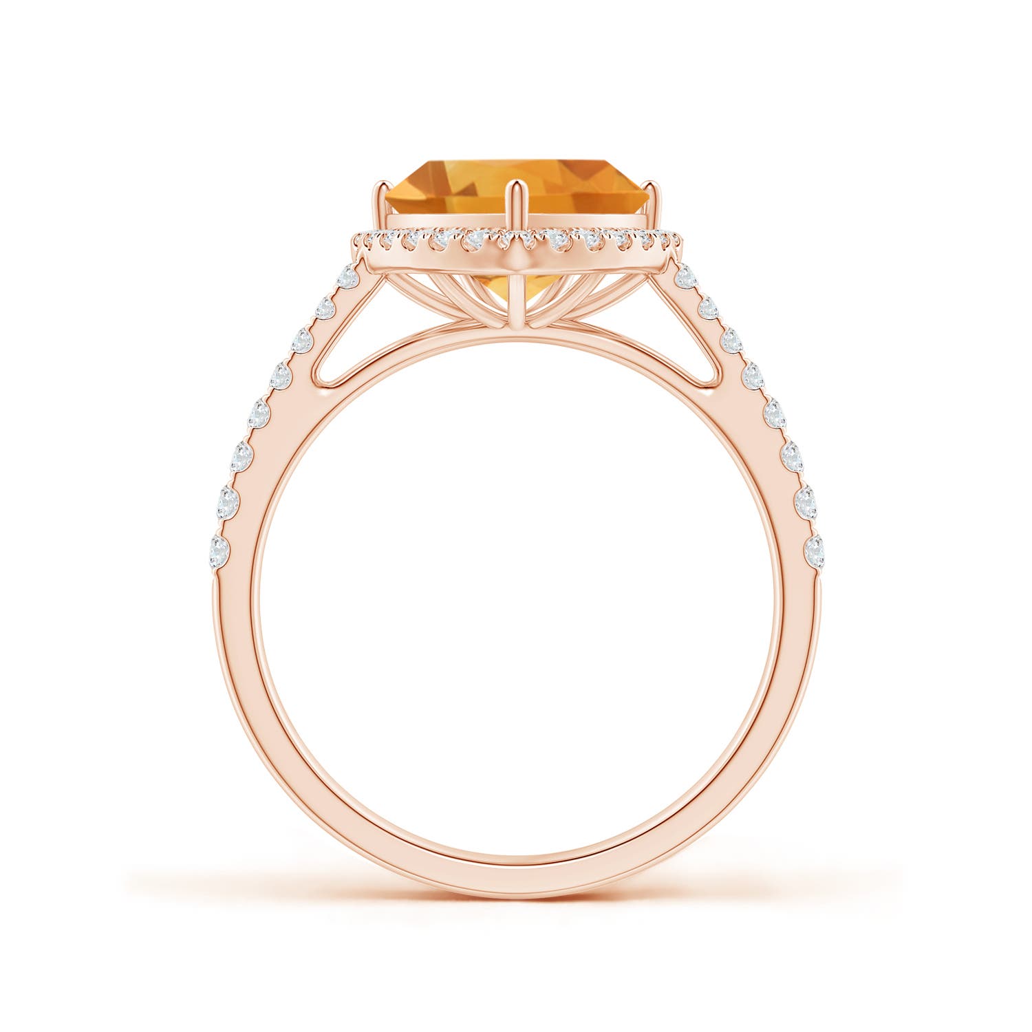 A - Citrine / 2.57 CT / 14 KT Rose Gold