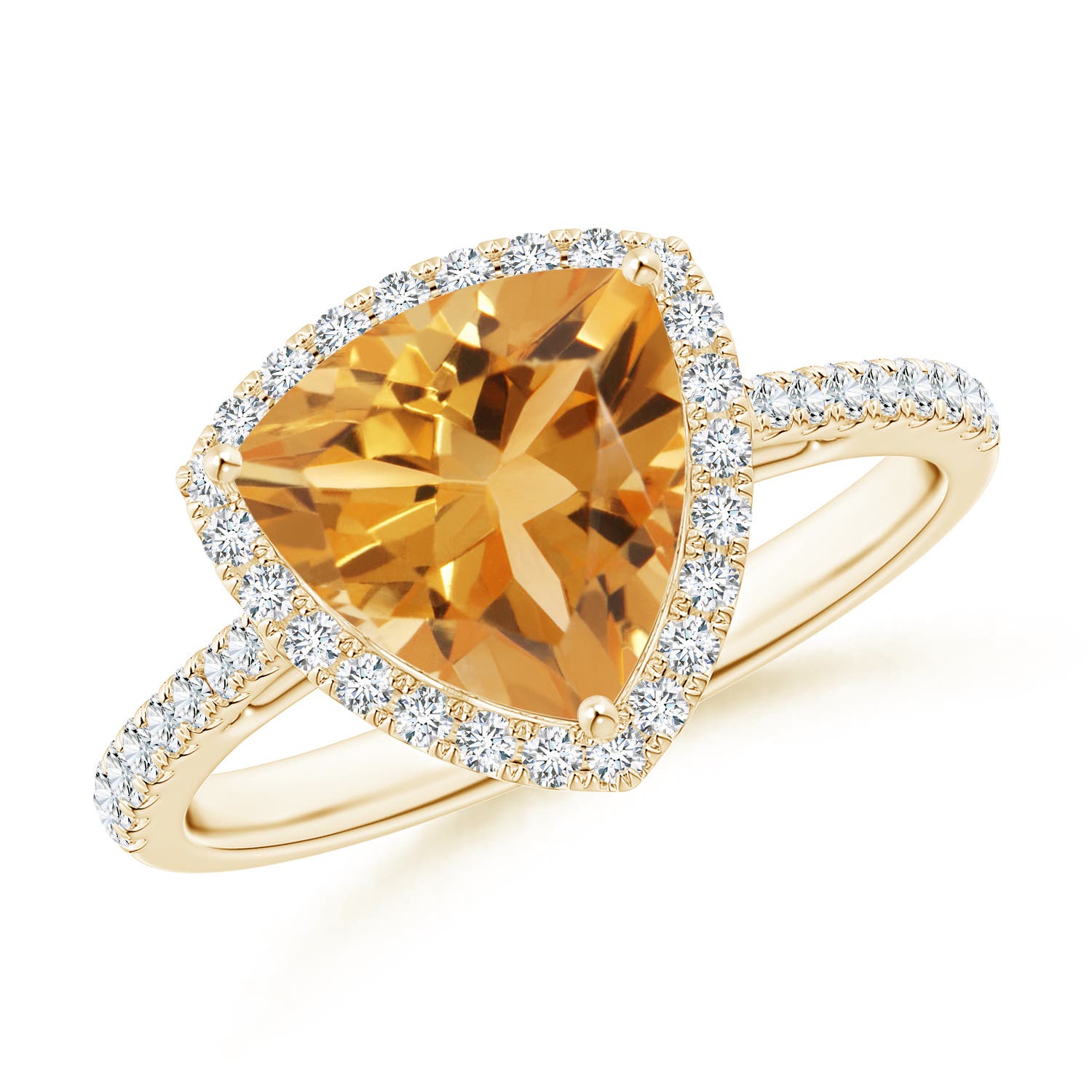 A - Citrine / 2.57 CT / 14 KT Yellow Gold