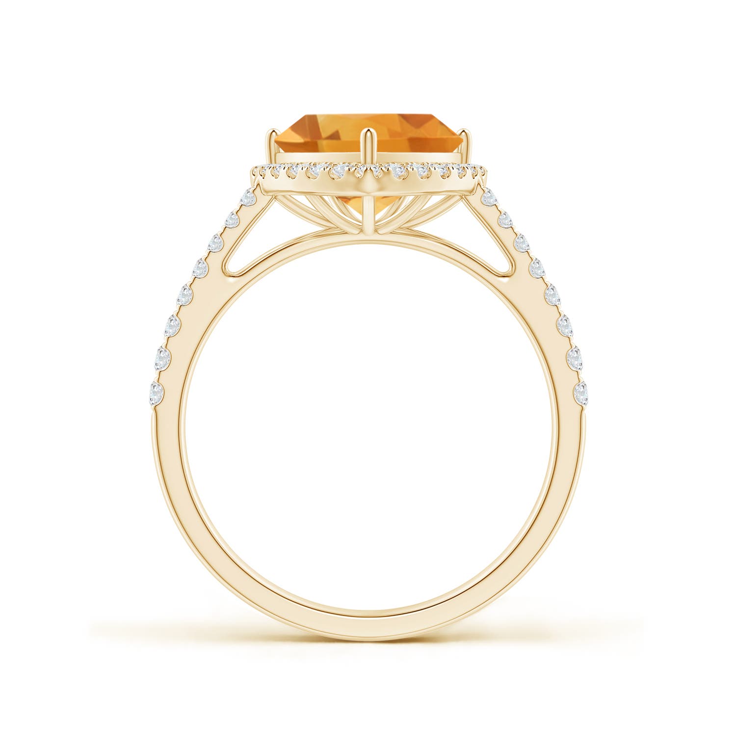 A - Citrine / 2.57 CT / 14 KT Yellow Gold