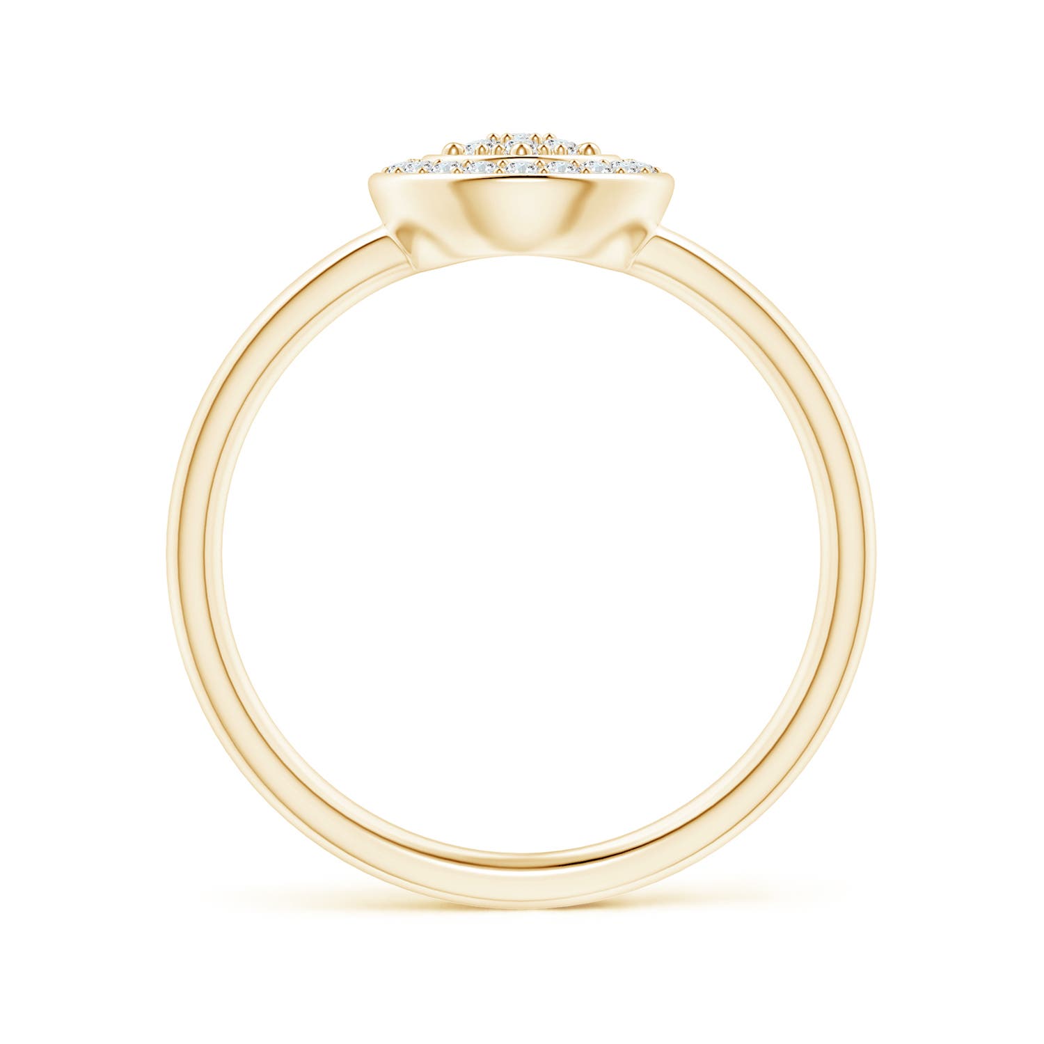 G, VS2 / 0.14 CT / 14 KT Yellow Gold