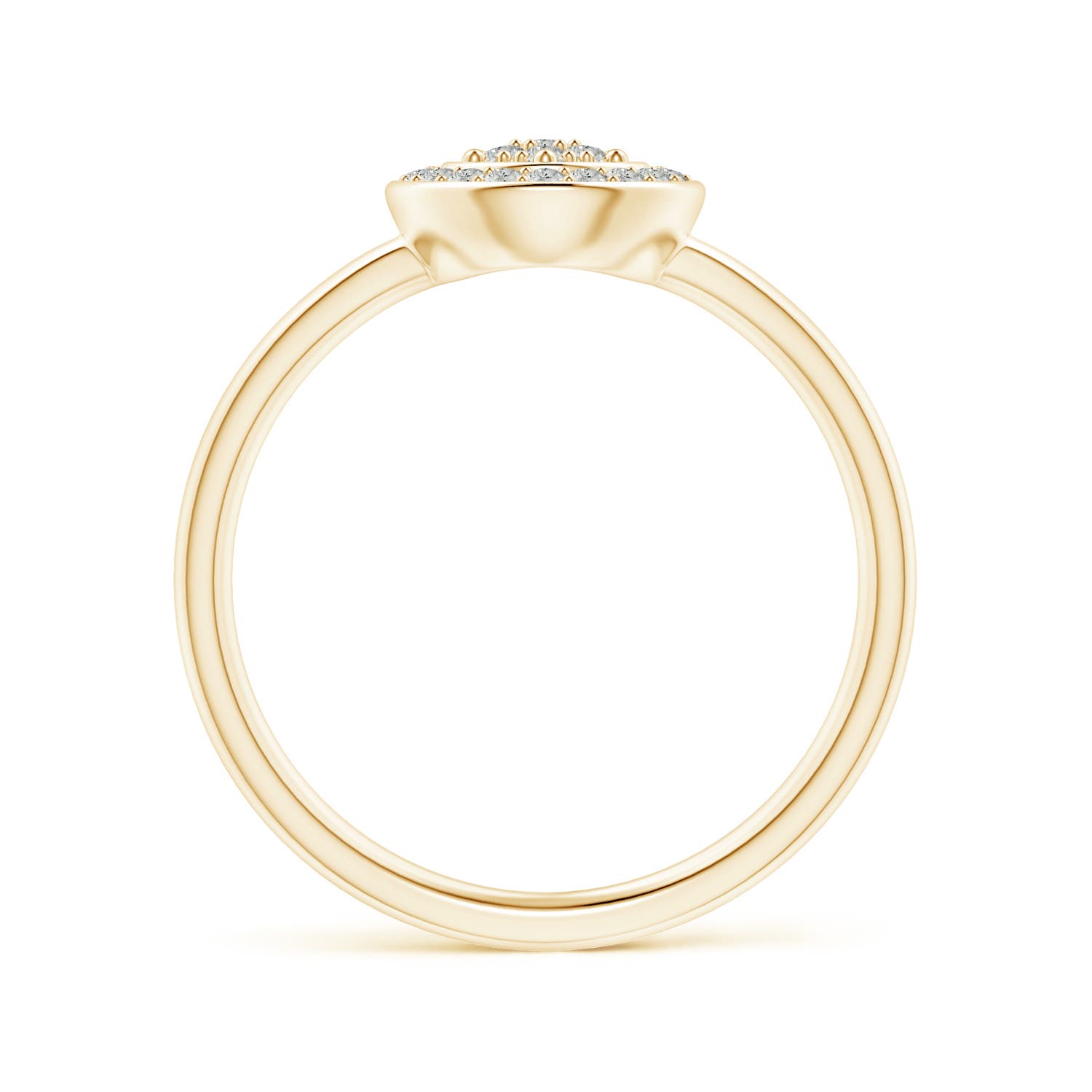 K, I3 / 0.14 CT / 14 KT Yellow Gold