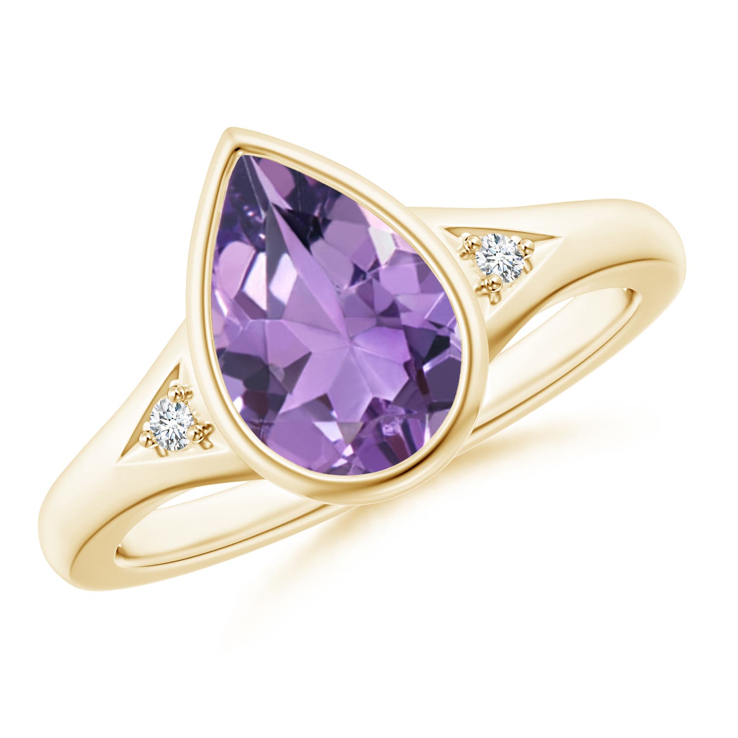 A - Amethyst / 1.62 CT / 14 KT Yellow Gold