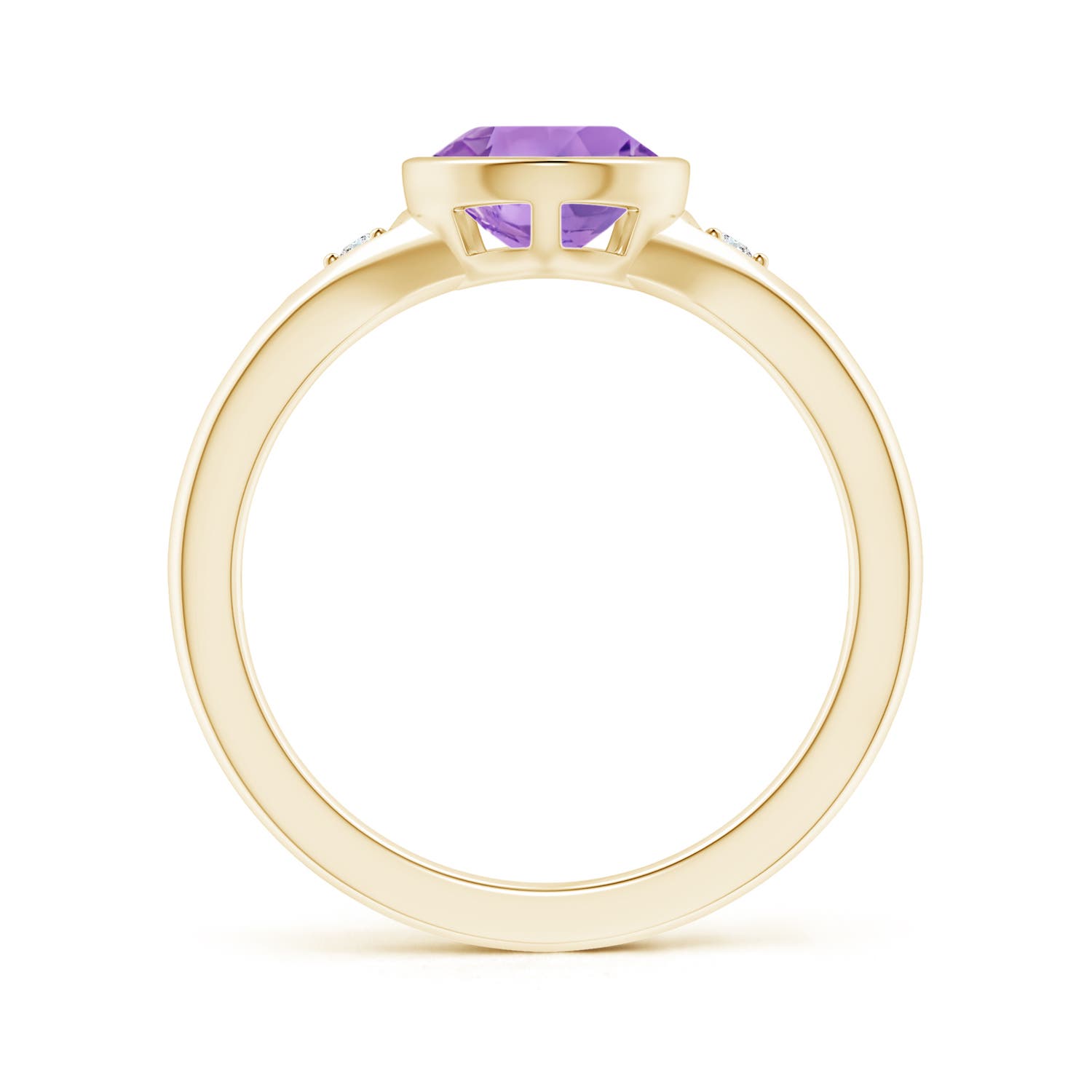 A - Amethyst / 1.62 CT / 14 KT Yellow Gold