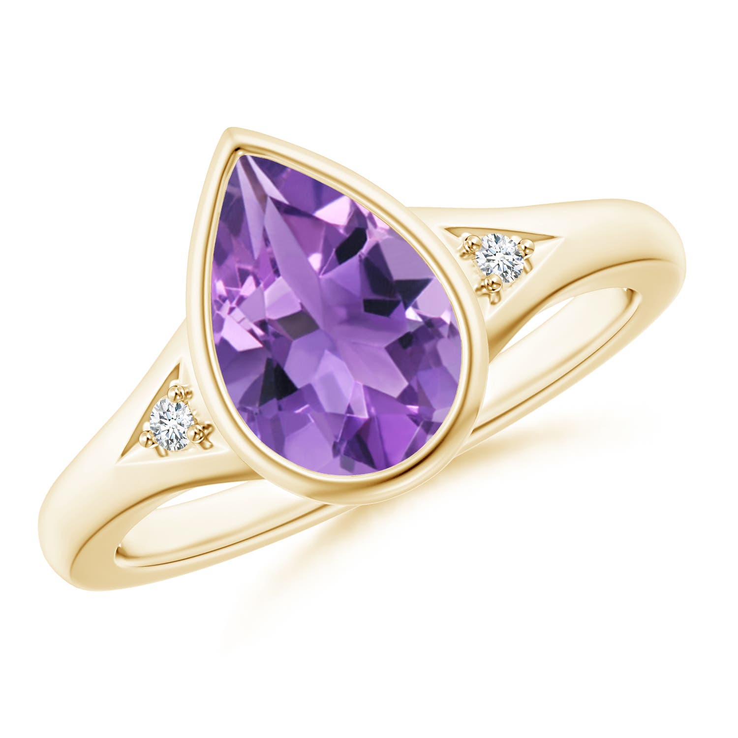 AA - Amethyst / 1.62 CT / 14 KT Yellow Gold