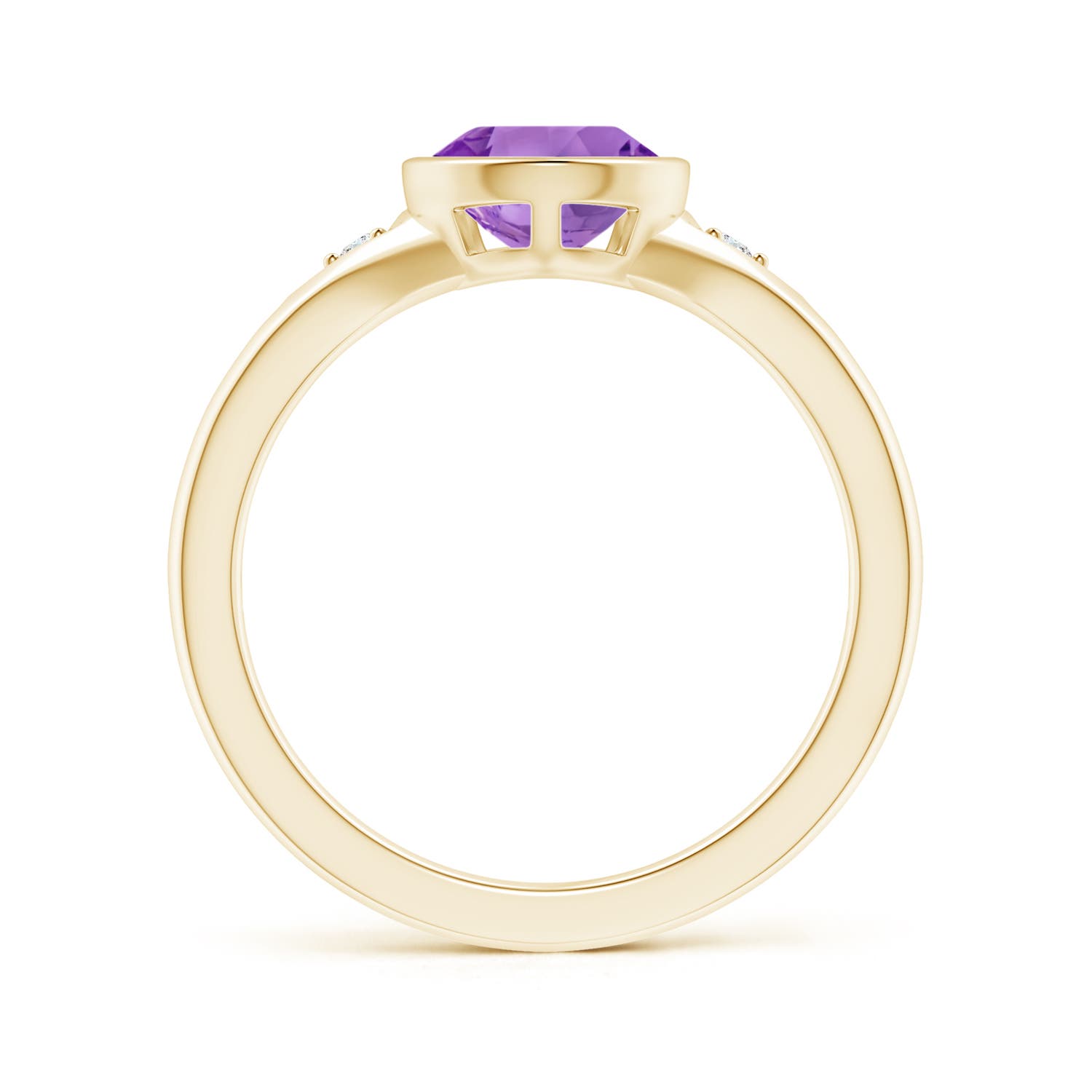 AA - Amethyst / 1.62 CT / 14 KT Yellow Gold