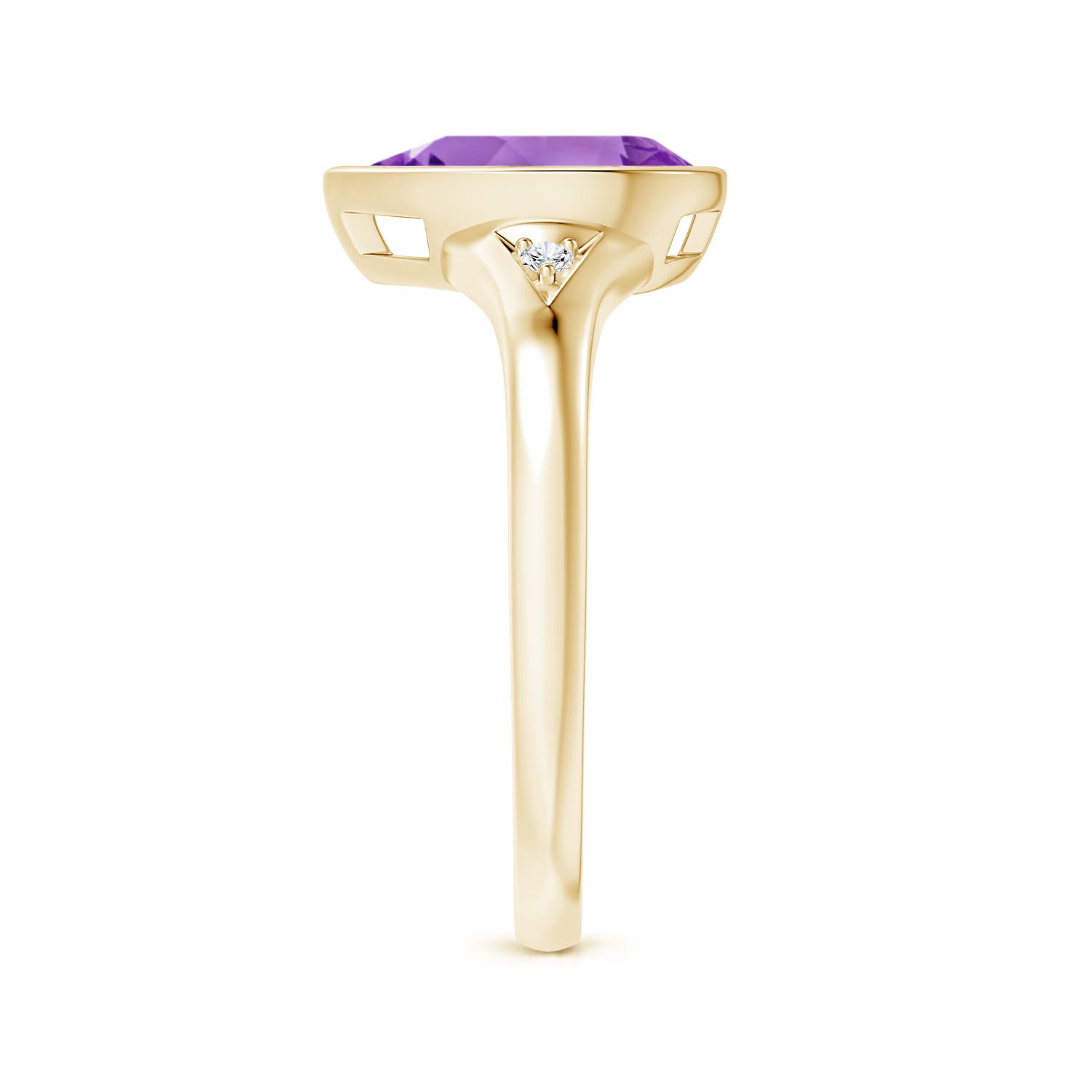 AA - Amethyst / 1.62 CT / 14 KT Yellow Gold