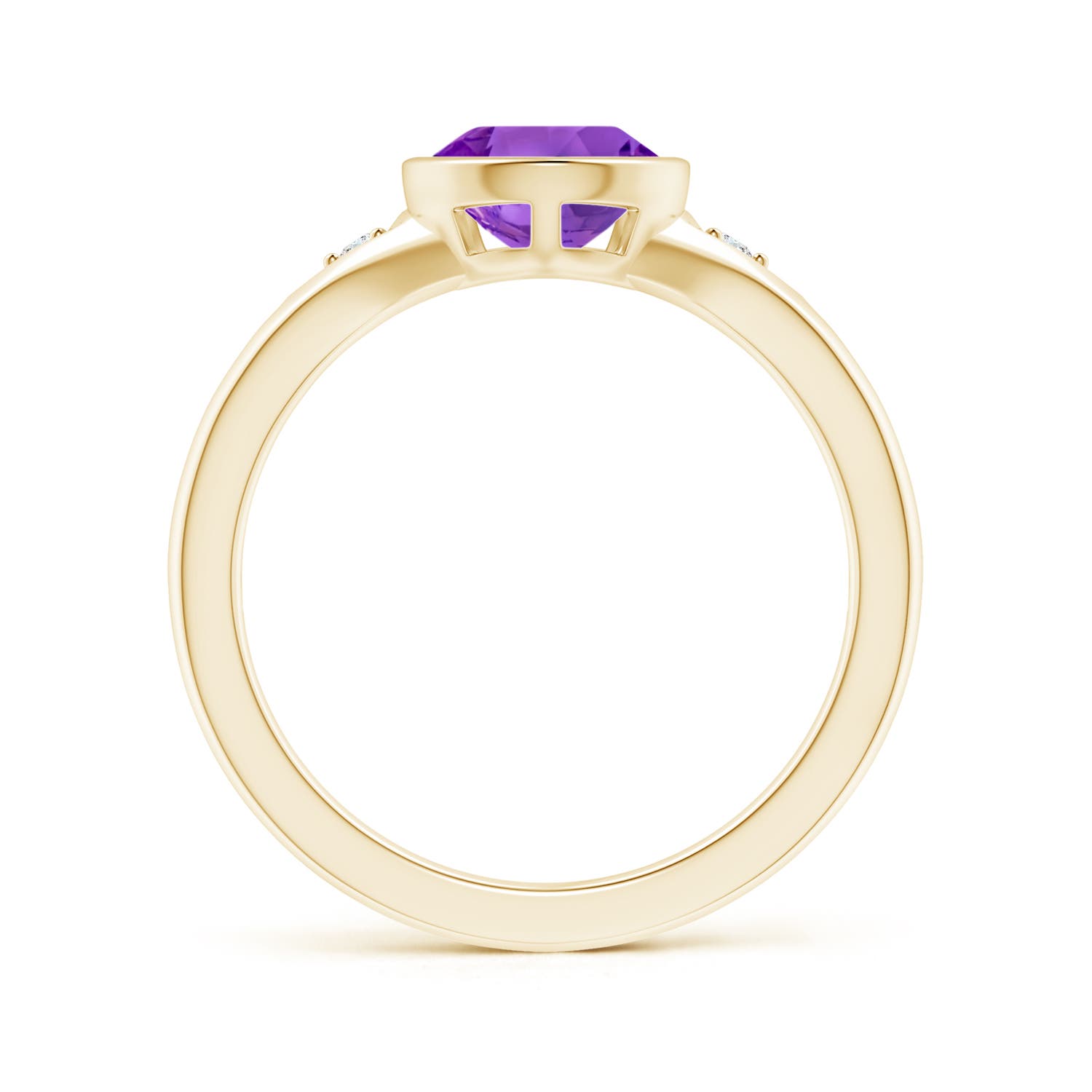 AAA - Amethyst / 1.62 CT / 14 KT Yellow Gold