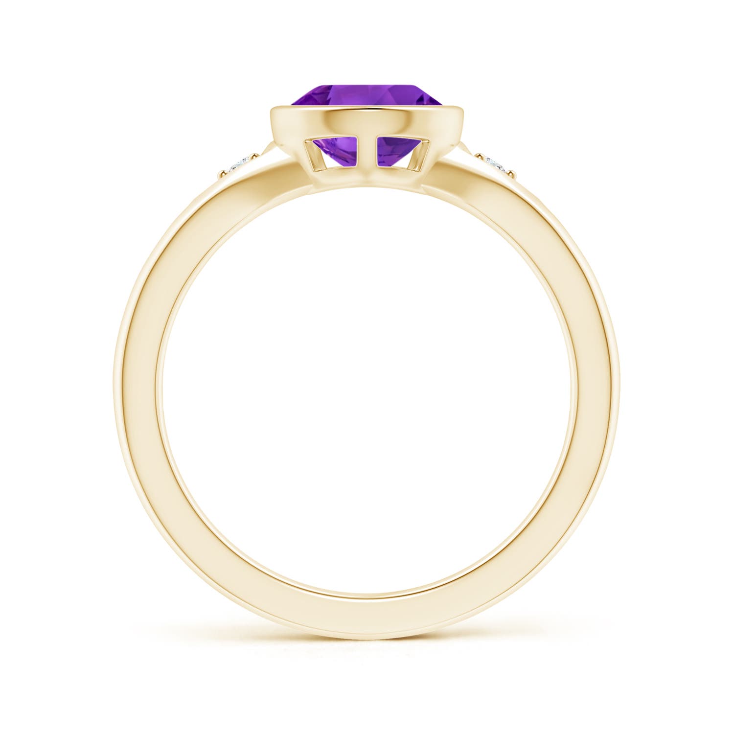 AAAA - Amethyst / 1.62 CT / 14 KT Yellow Gold