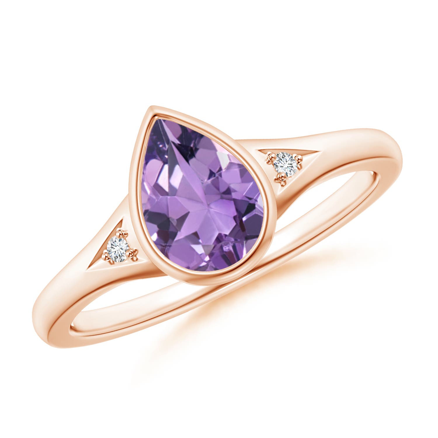 A - Amethyst / 1.02 CT / 14 KT Rose Gold