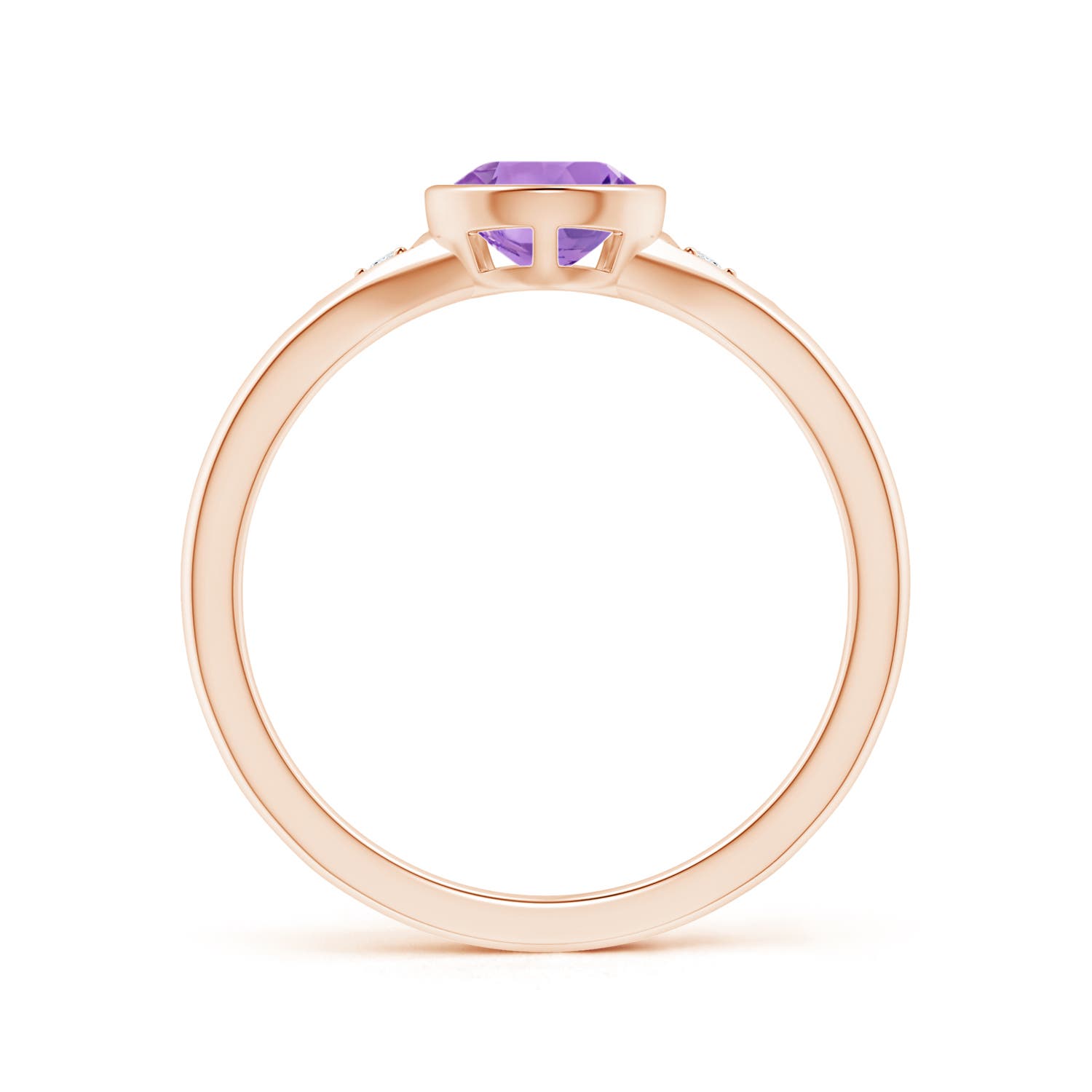 A - Amethyst / 1.02 CT / 14 KT Rose Gold